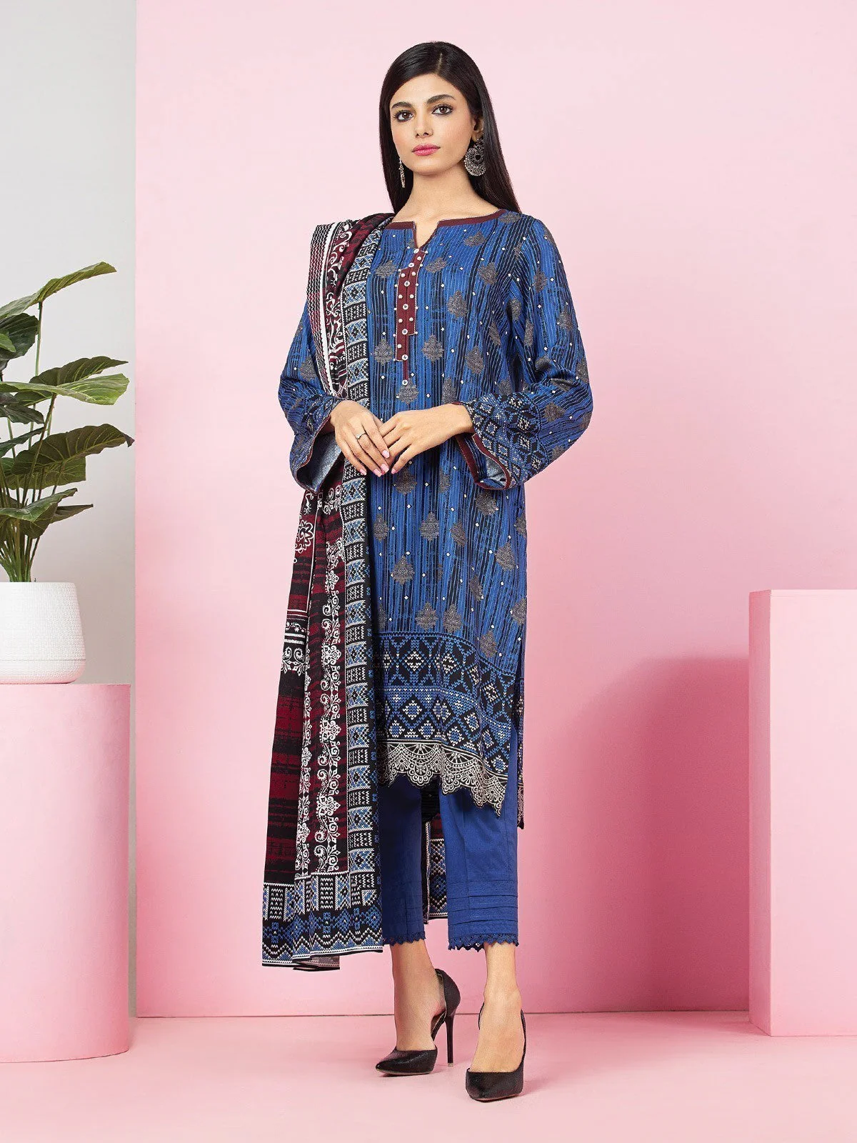 Printed Viscose Shirt - EWU22V13-24020S