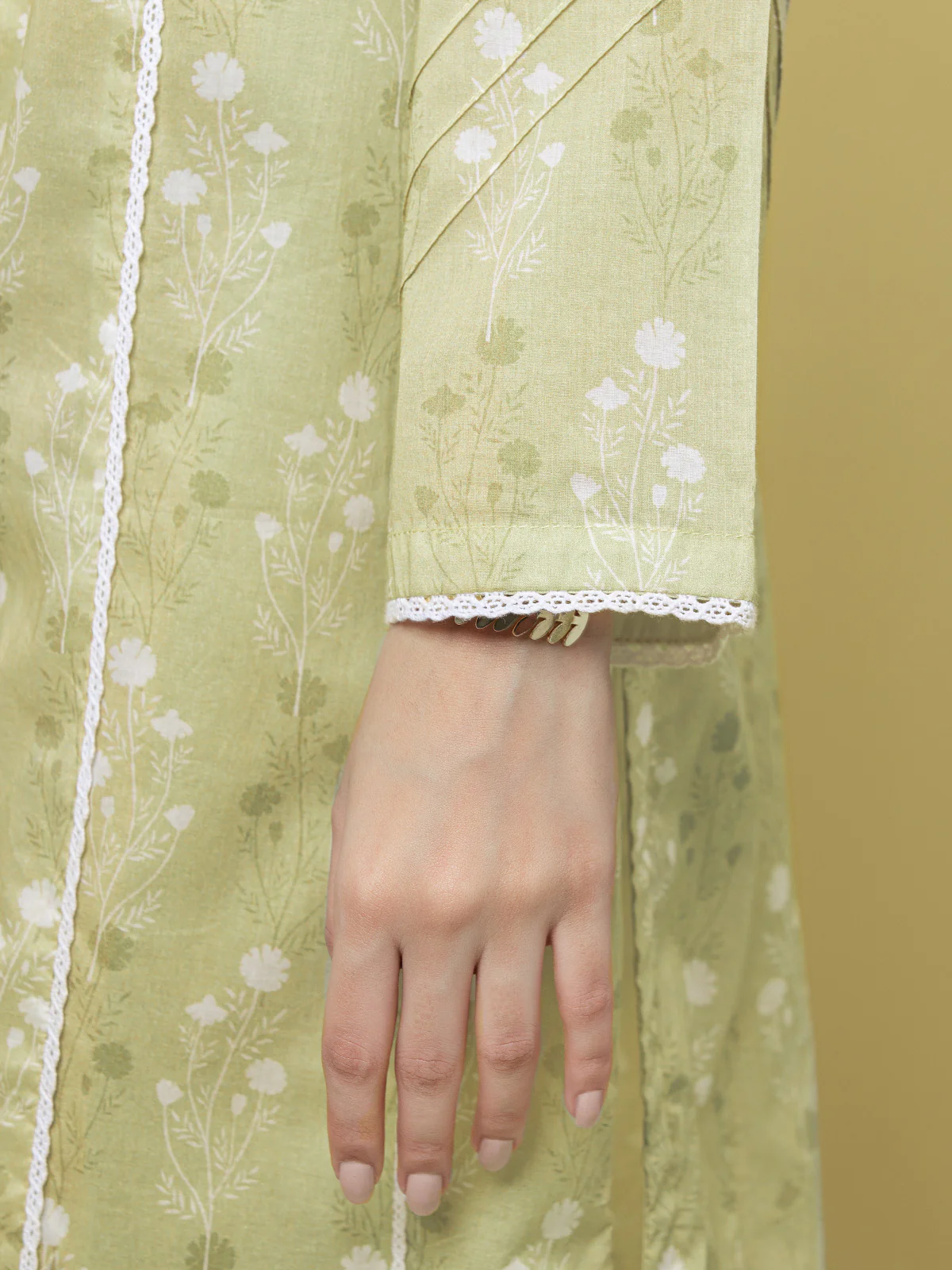 Printed Lawn Suit - EWU23A1-26241 - Image 5