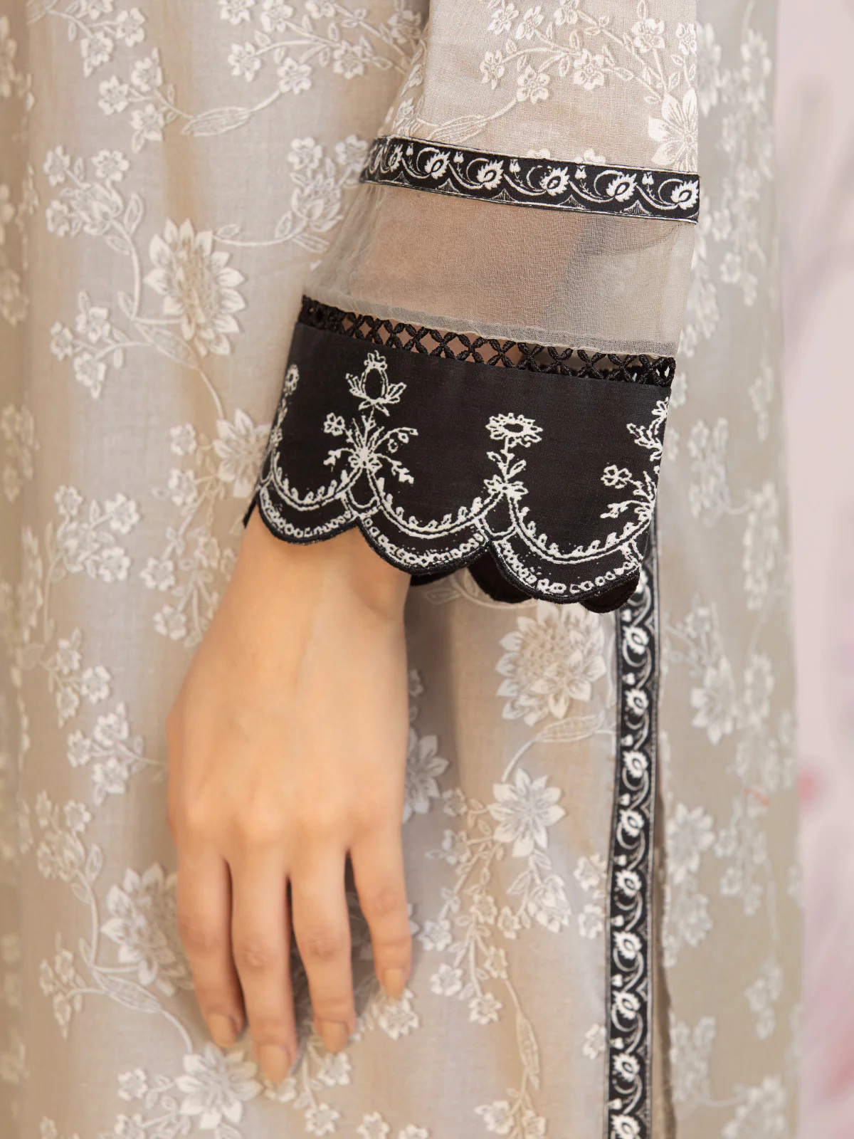 Printed Lawn Suit - EWU24A1-28018-3P - Image 6