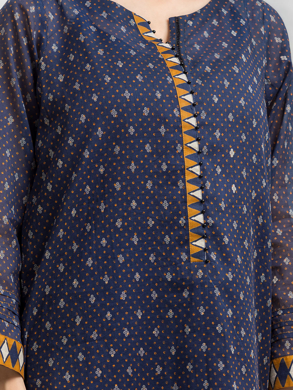 Printed Lawn Suit - EWU24A1-28075-3P - Image 3