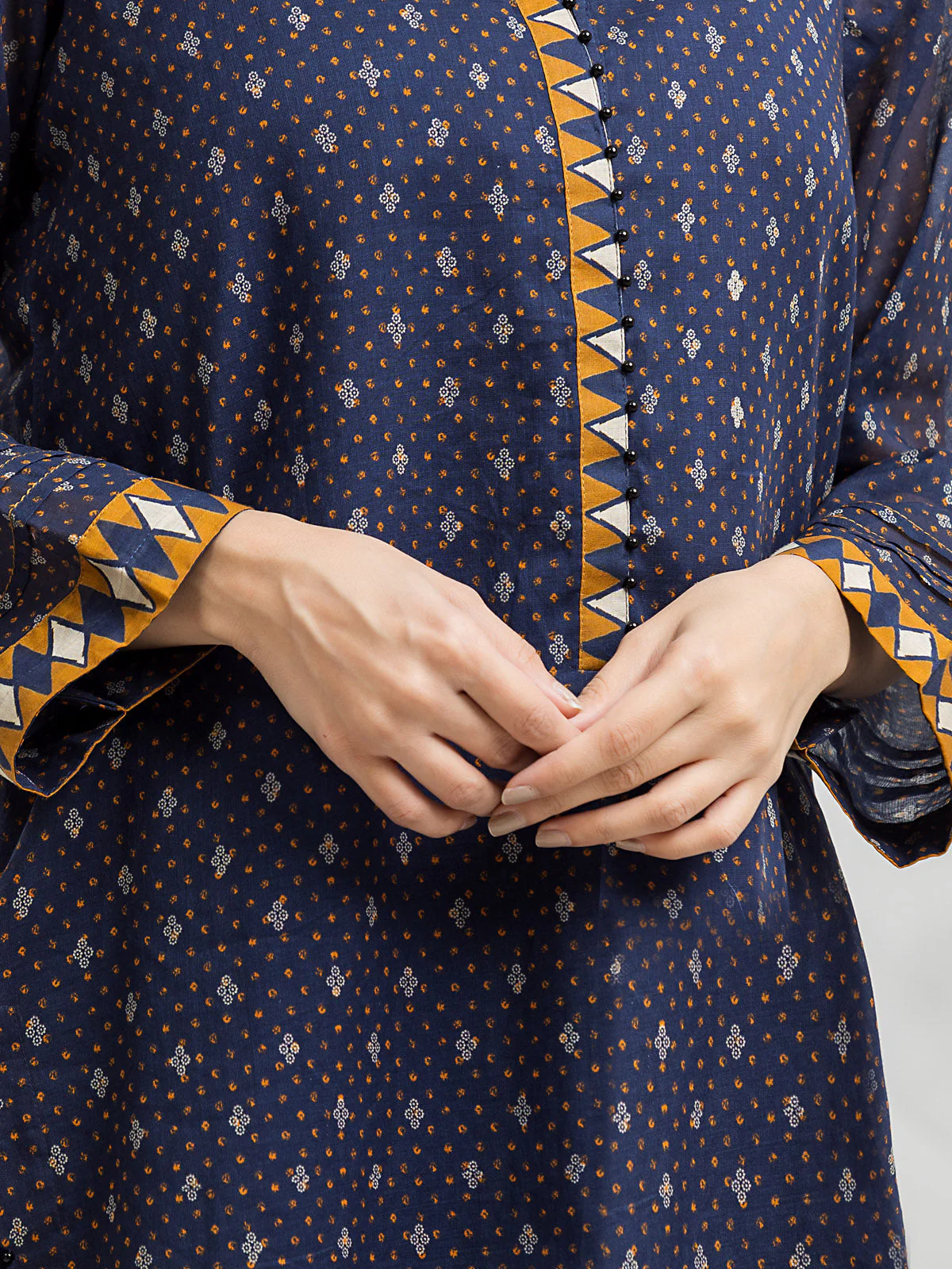 Printed Lawn Suit - EWU24A1-28075-3P - Image 4