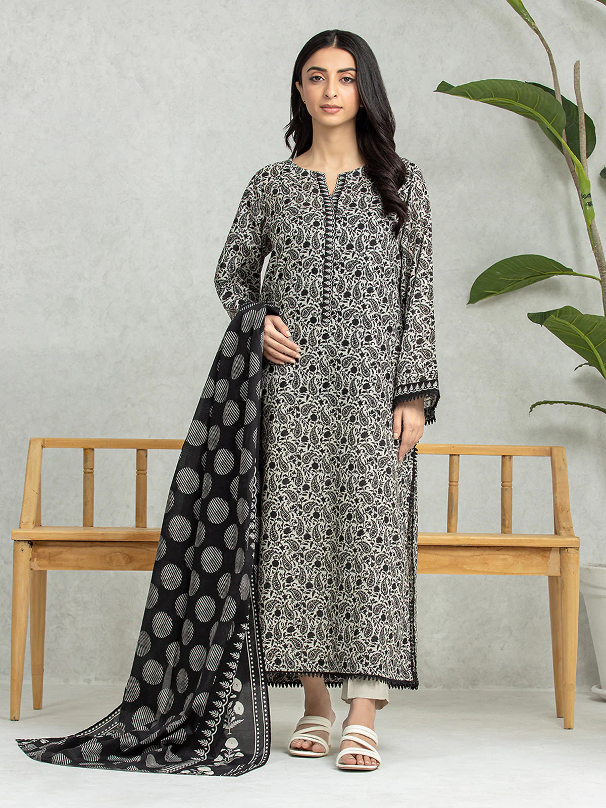 Printed Lawn Suit - EWU24A1-28133-3P