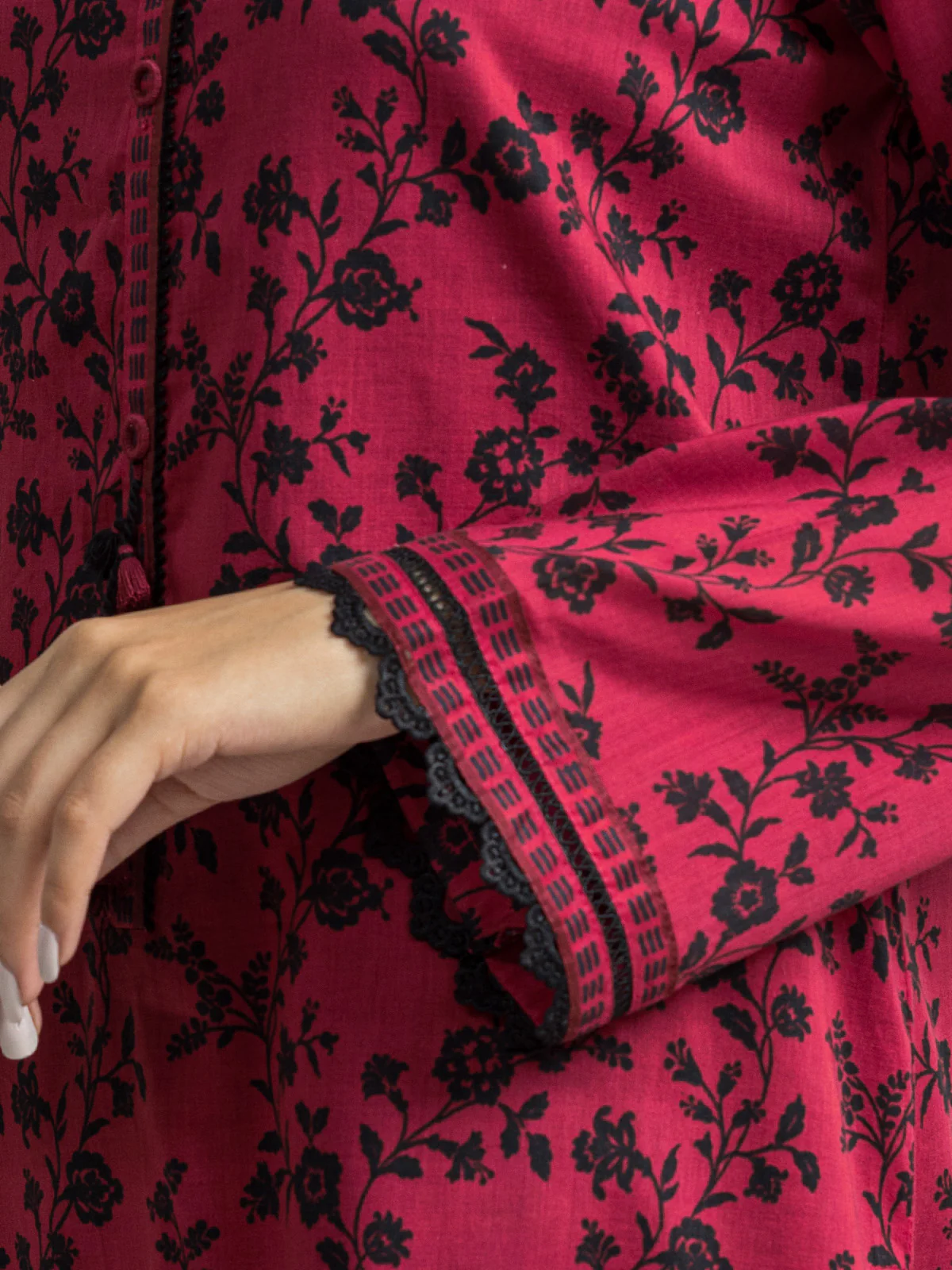 Printed Lawn Suit - EWU24A1-28145-3P - Image 3