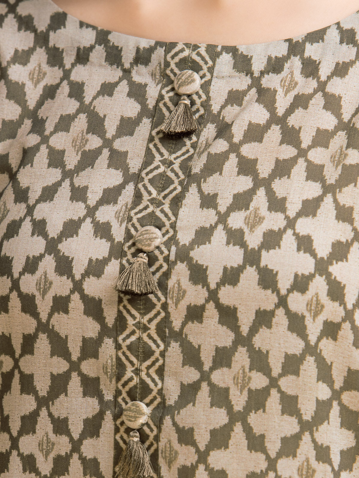 Printed Lawn Suit - EWU24A1-28182-3P - Image 3