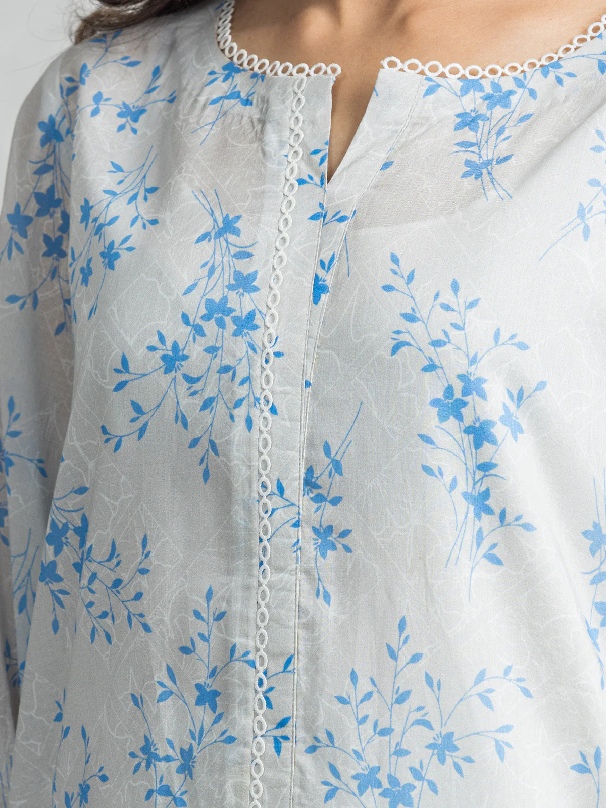 Printed Lawn Suit - EWU24A1-28441-3P - Image 3