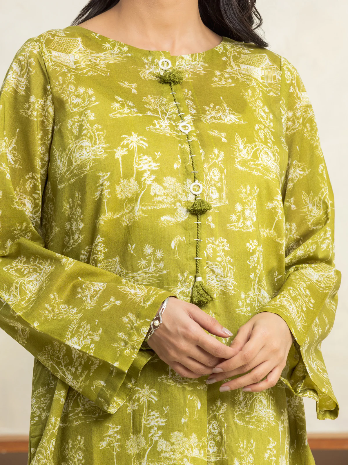 Printed Lawn Suit - EWU24A1-29040-3P - Image 3