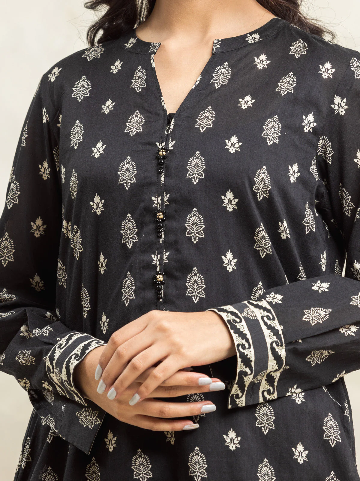 Printed Lawn Suit - EWU24A1-29048-3P - Image 3