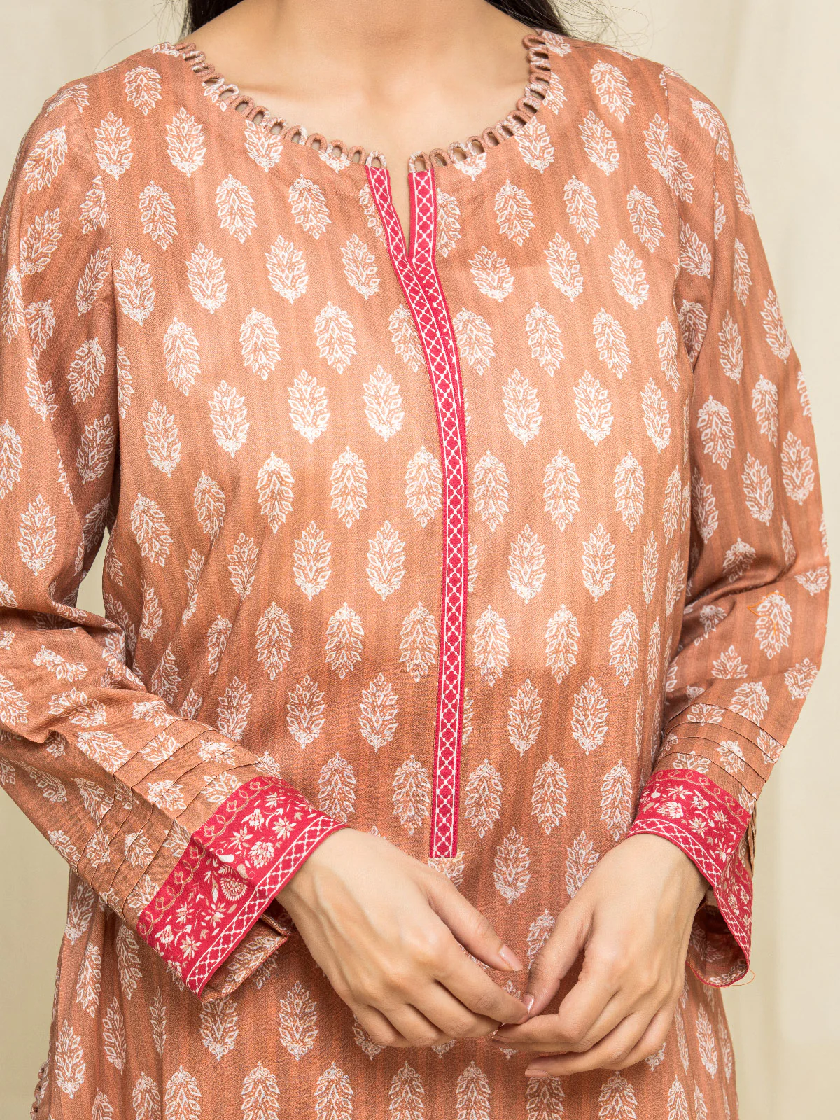 Printed Lawn Suit - EWU24A1-29057-3P - Image 3