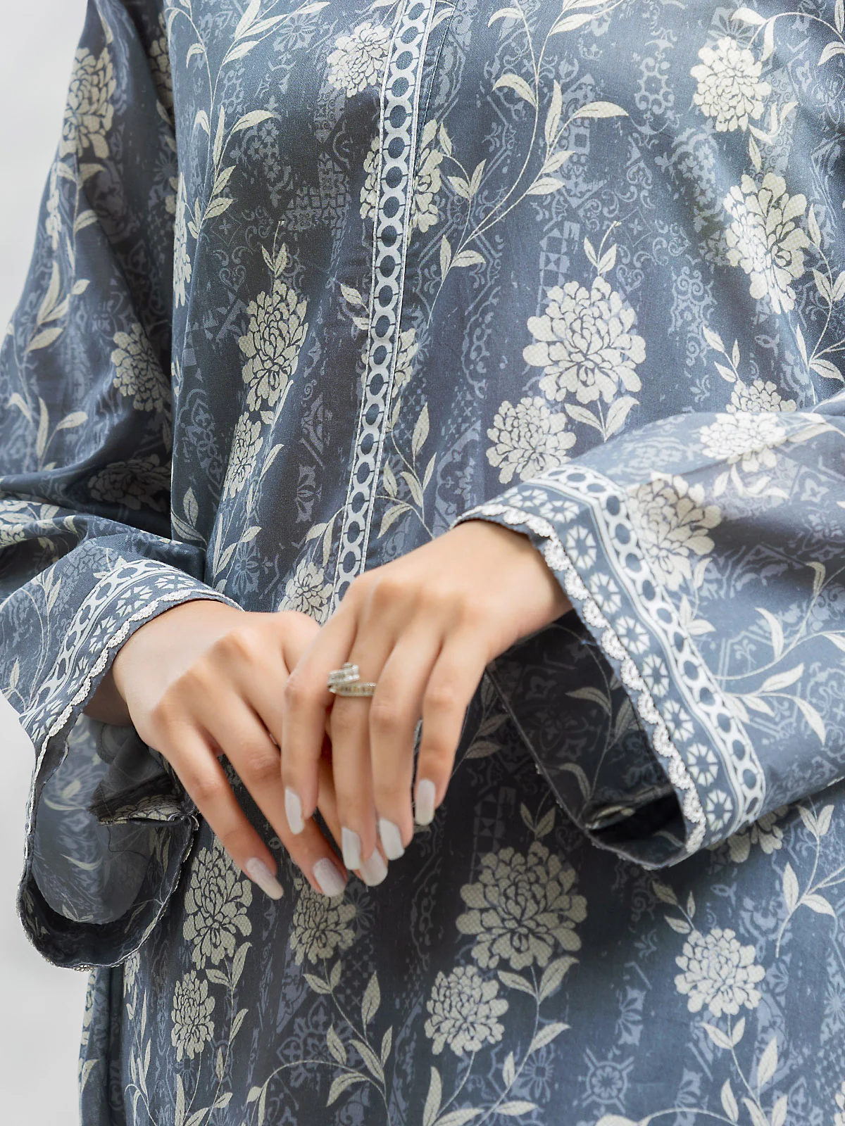 Printed Lawn Suit - EWU24A1-29093-3P - Image 4