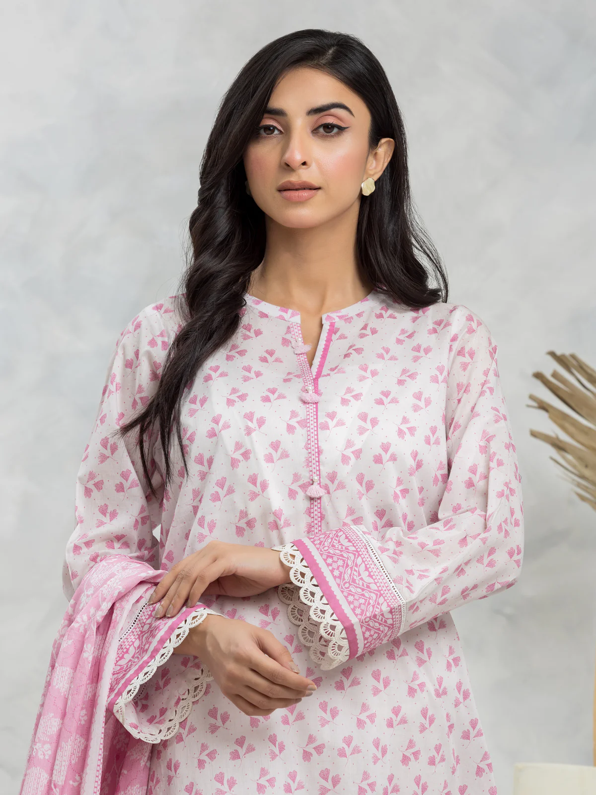 Printed Lawn Suit - EWU24A1-29100-3P - Image 4