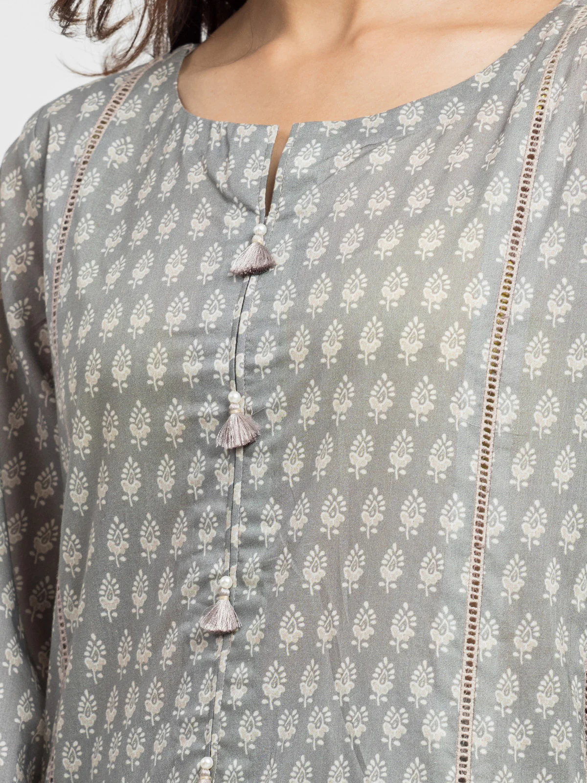 Printed Lawn Suit - EWU24A1-29381-3P - Image 2
