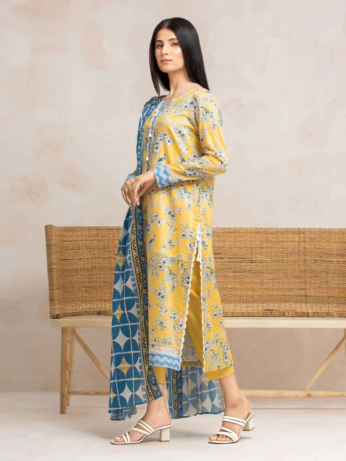 Printed Cambric Suit - EWU24A2-28201-3P - Image 4