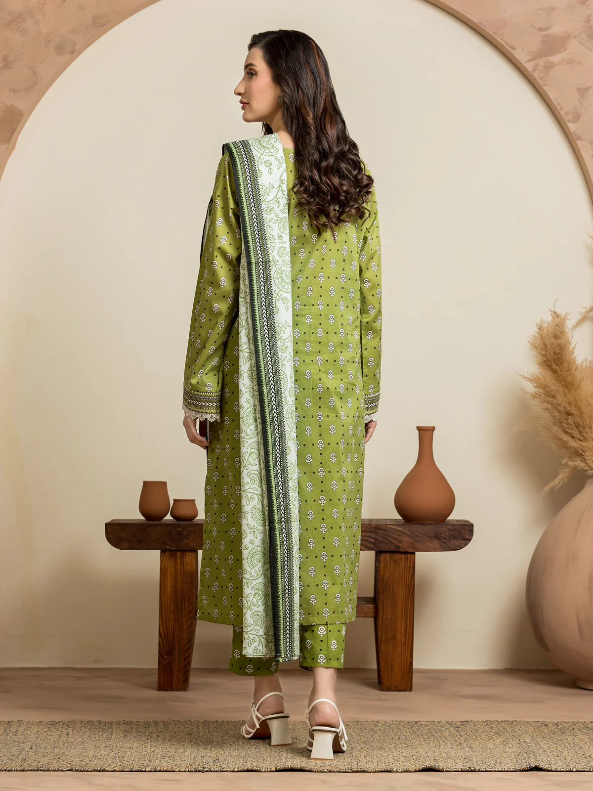 Printed Cambric Suit - EWU24A2-29238-3P - Image 3