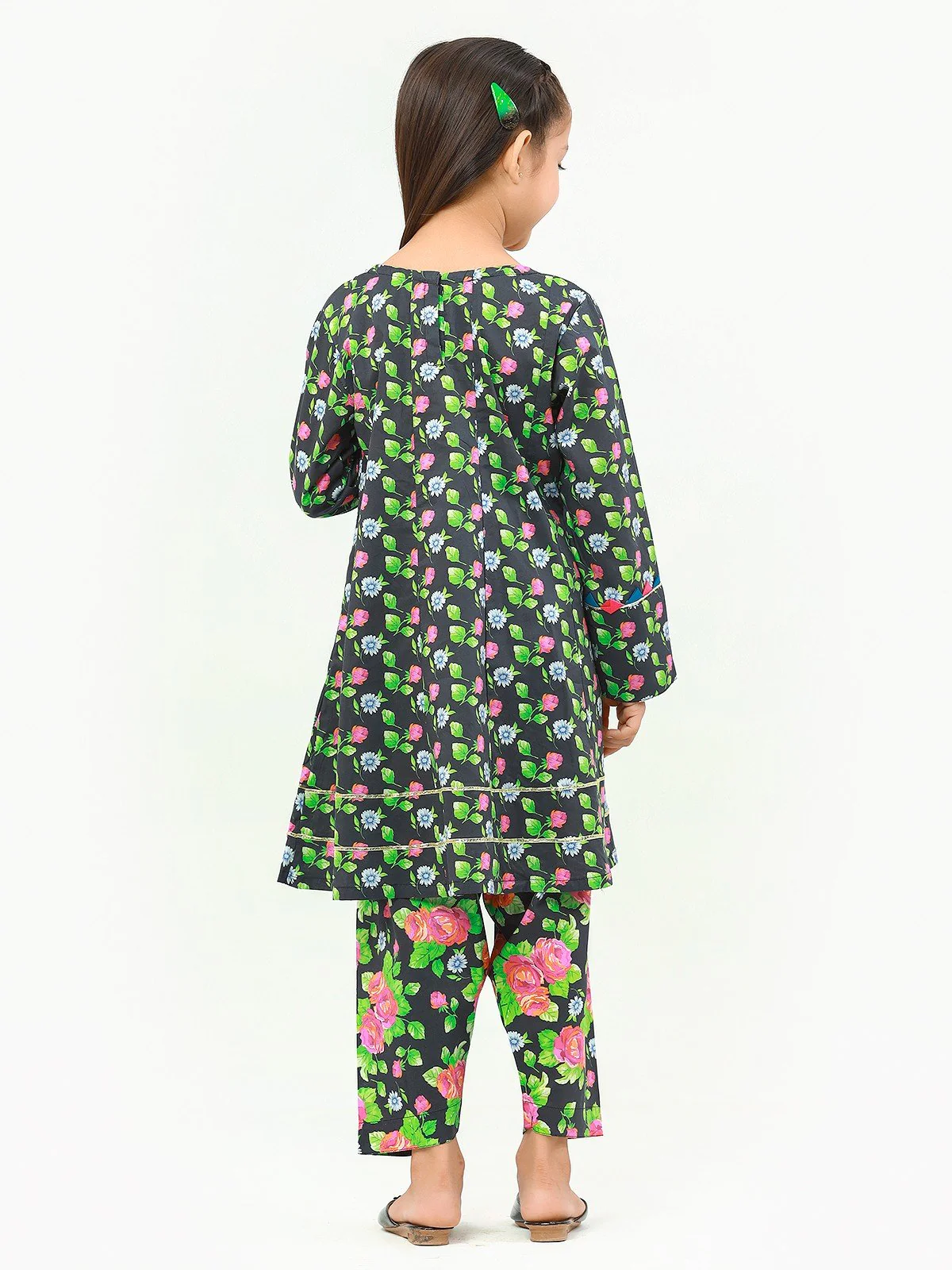 Embroidered Shirt Trouser - EGTKE22-70293 (2-Pcs) - Image 5