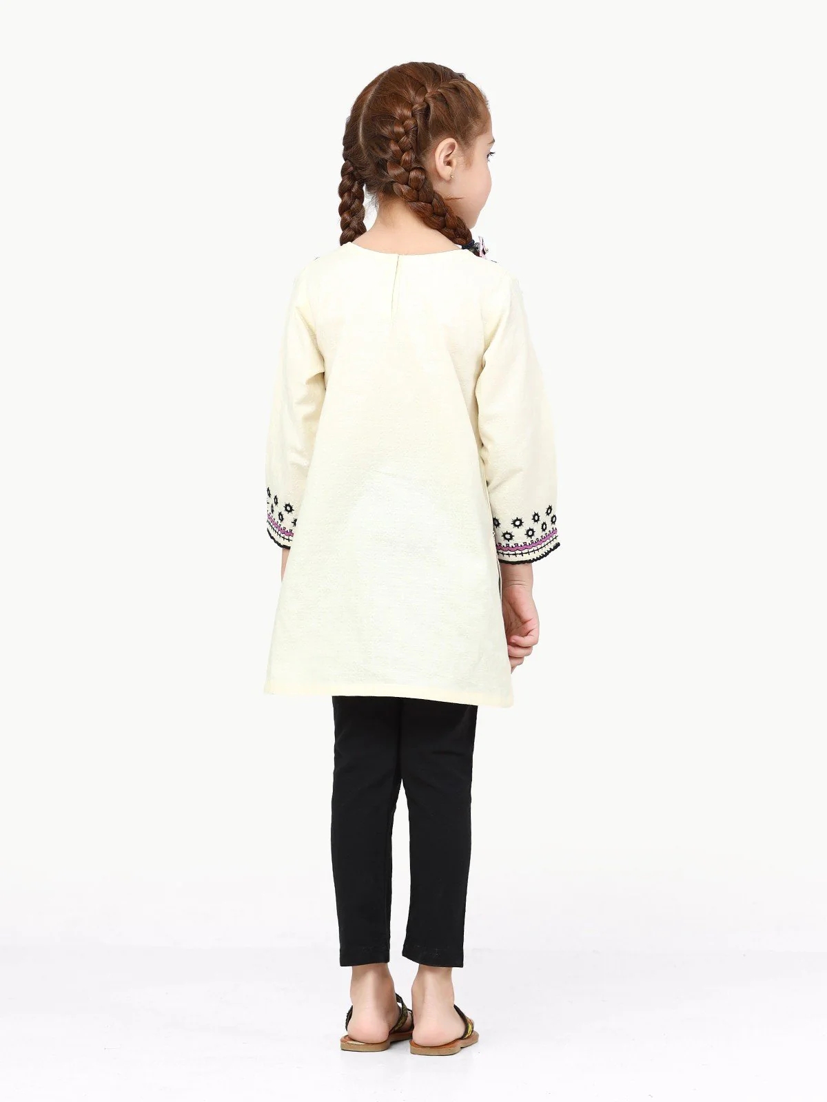 Embroidered Cotton Jacquard Shirt - EGTKE22-70486 - Image 6