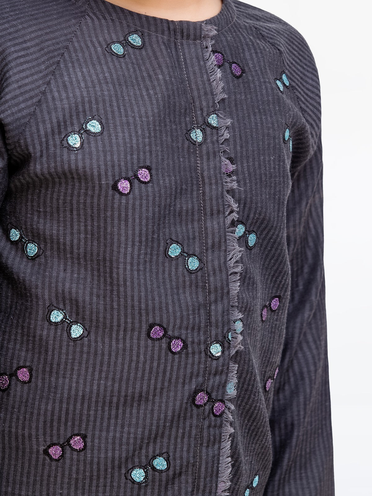 Embroidered Twill Shirt - EGTKE22-70262S - Image 4