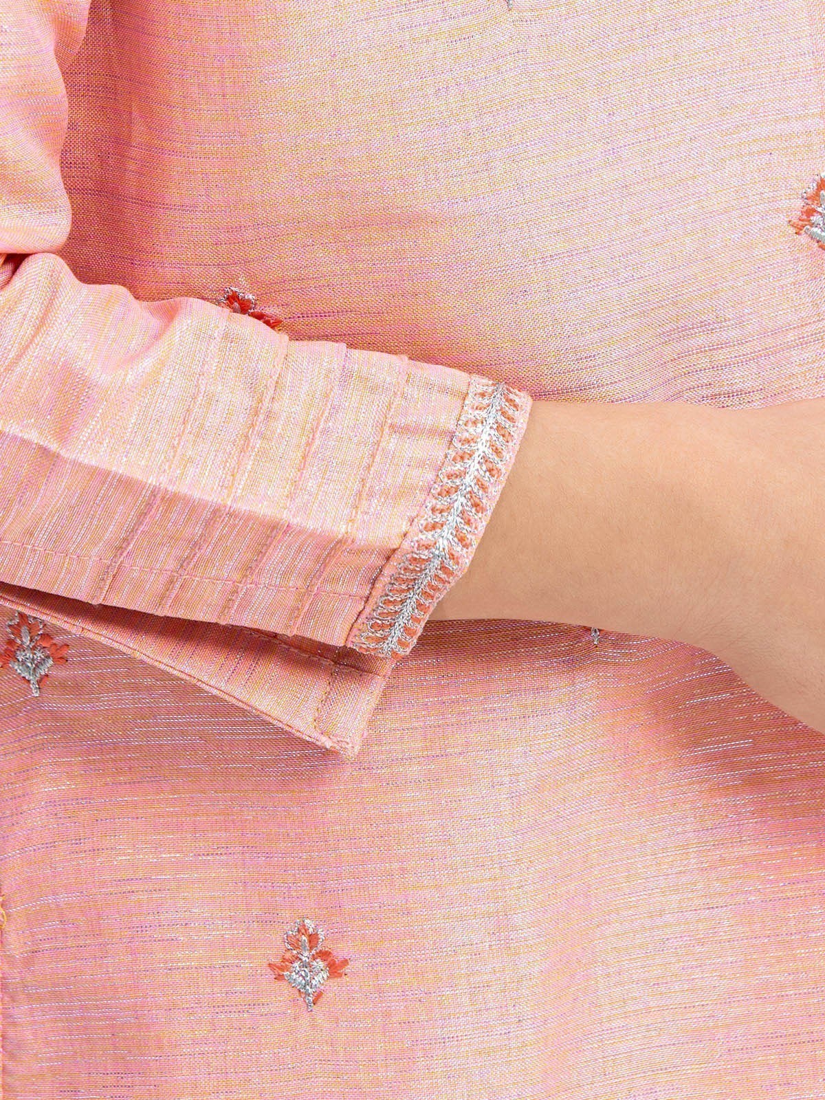 Embroidered Mesuri Shirt Trouser - EGTP23-22212 - Image 5