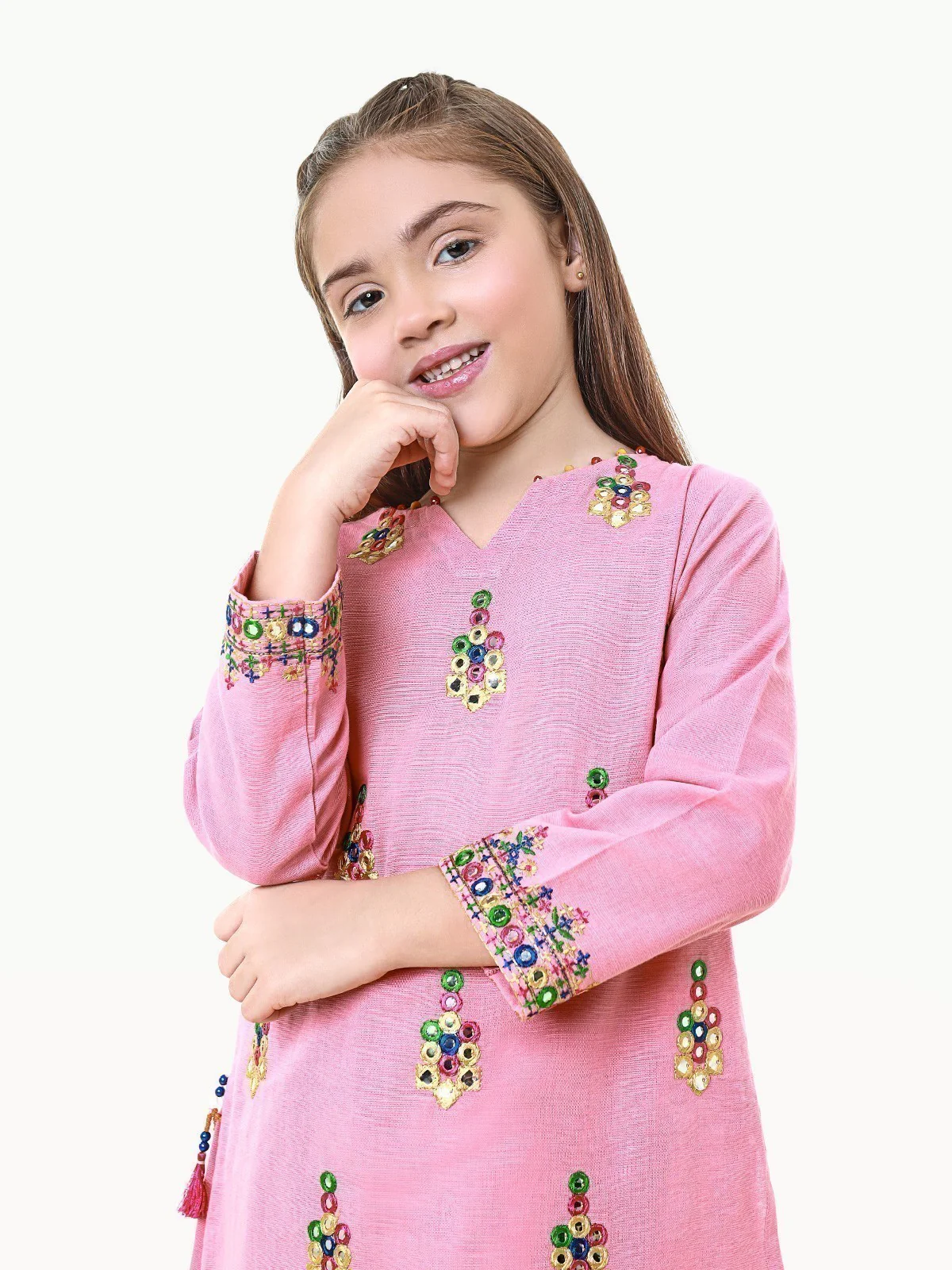 Embroidered Khaddar Shirt Trouser - EGTKE22-70327 (ST) - Image 2