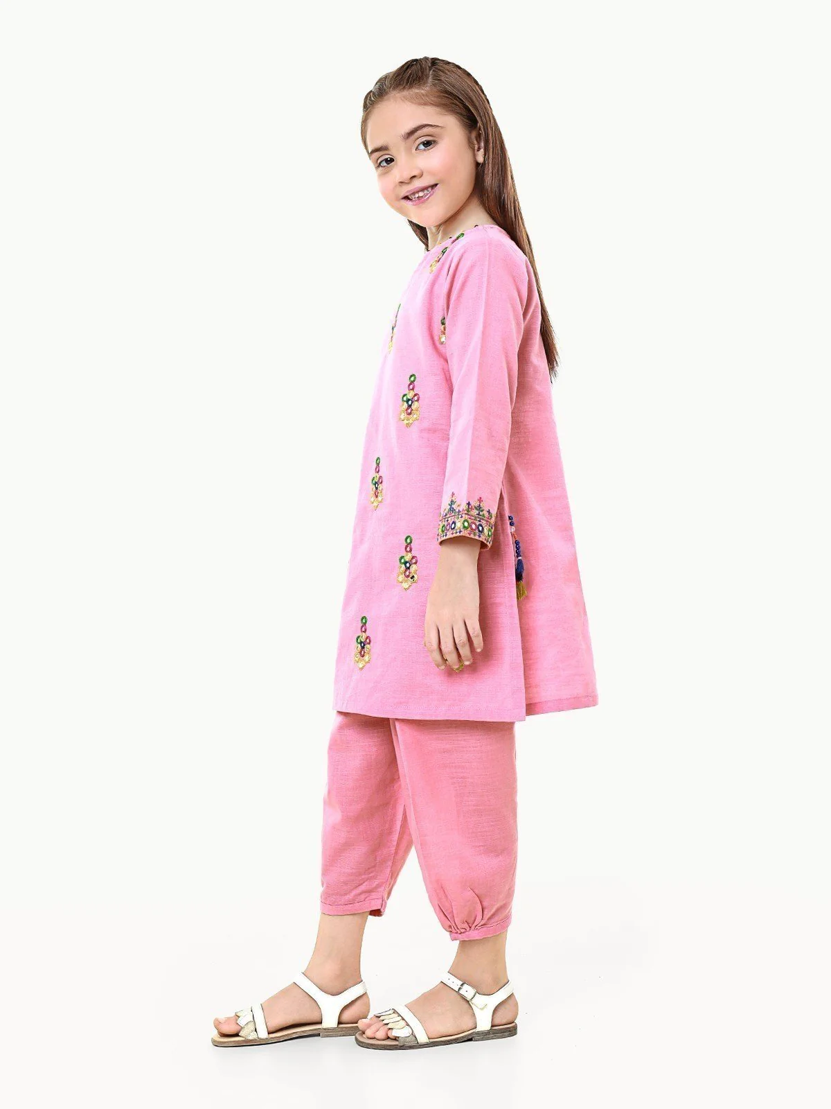 Embroidered Khaddar Shirt Trouser - EGTKE22-70327 (ST) - Image 3
