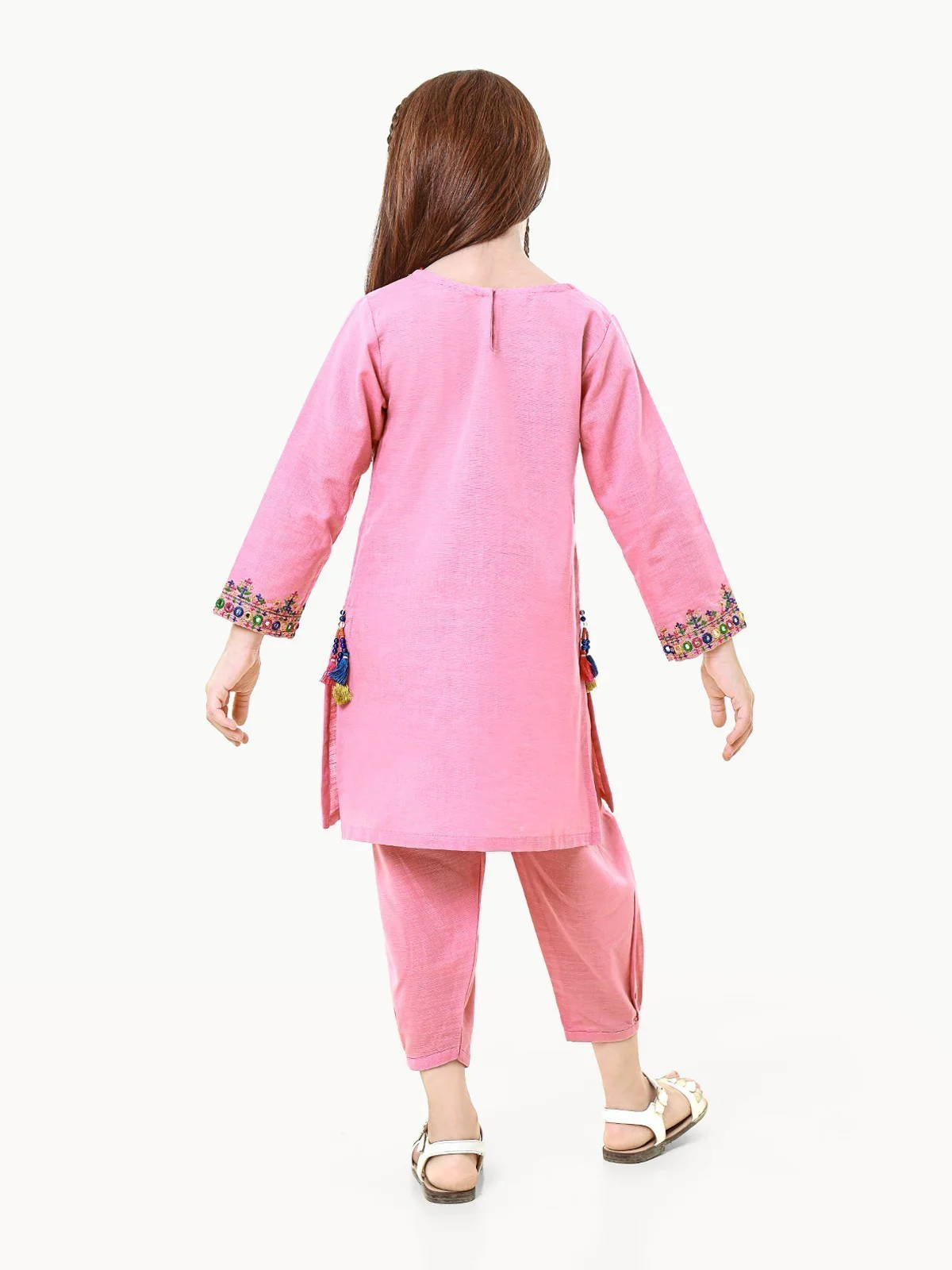 Embroidered Khaddar Shirt Trouser - EGTKE22-70327 (ST) - Image 6
