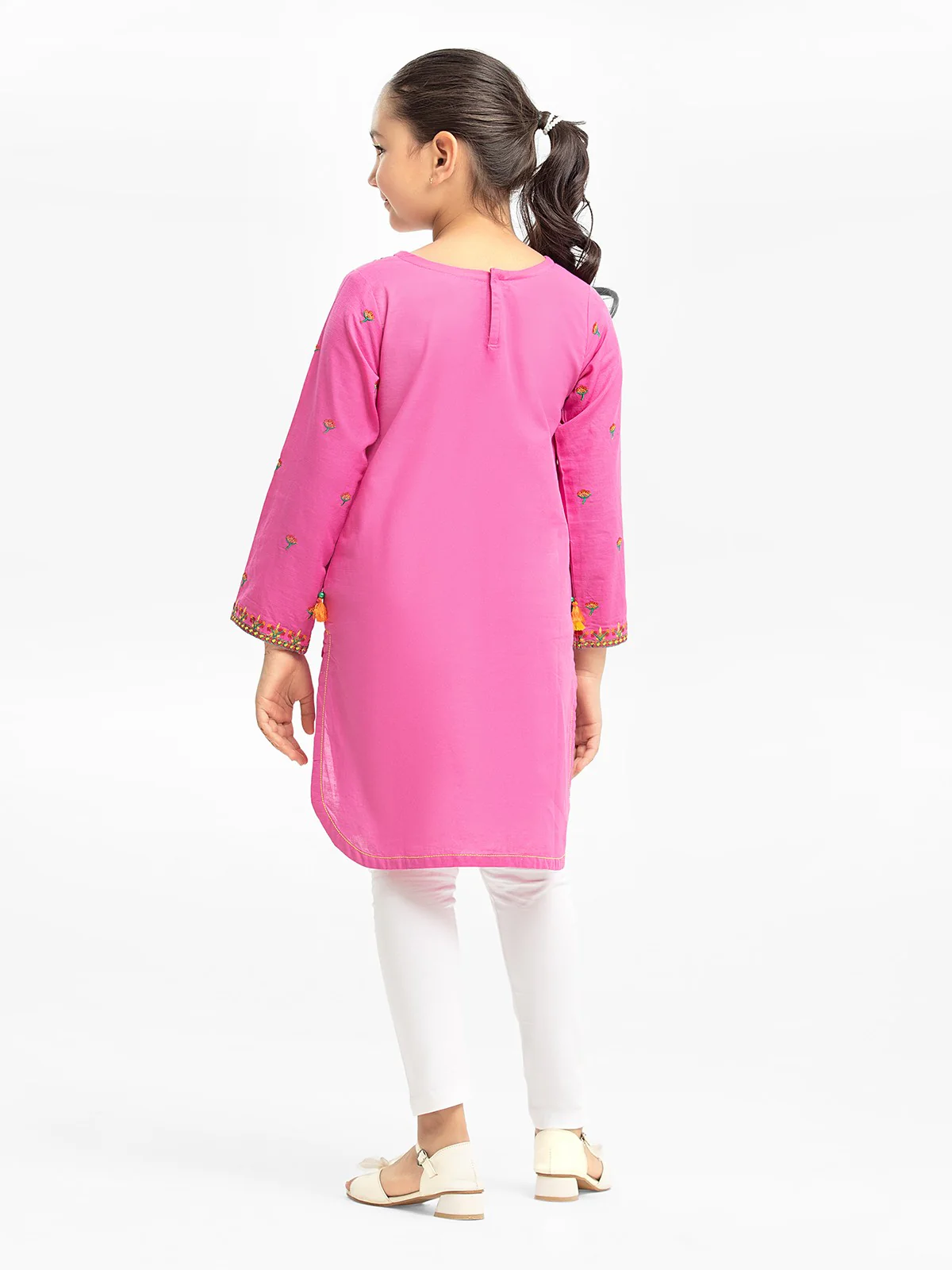 Embroidered Khaddar Shirt - EGTKE23-70401 - Image 6