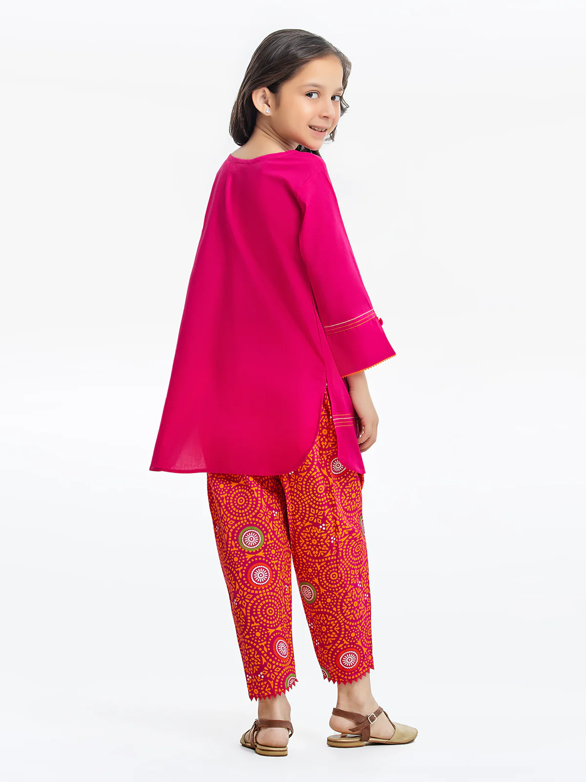 Printed Cambric Shirt Trouser - EGTKP23-70428ST - Image 6