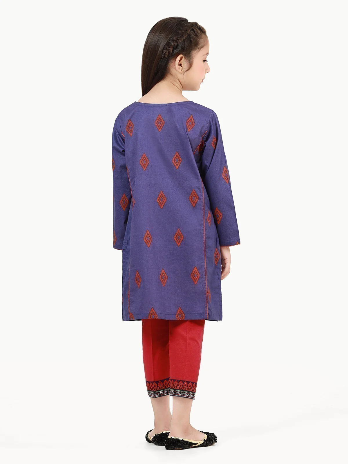 Printed Lawn Shirt - EGTKP22-70468 - Image 5