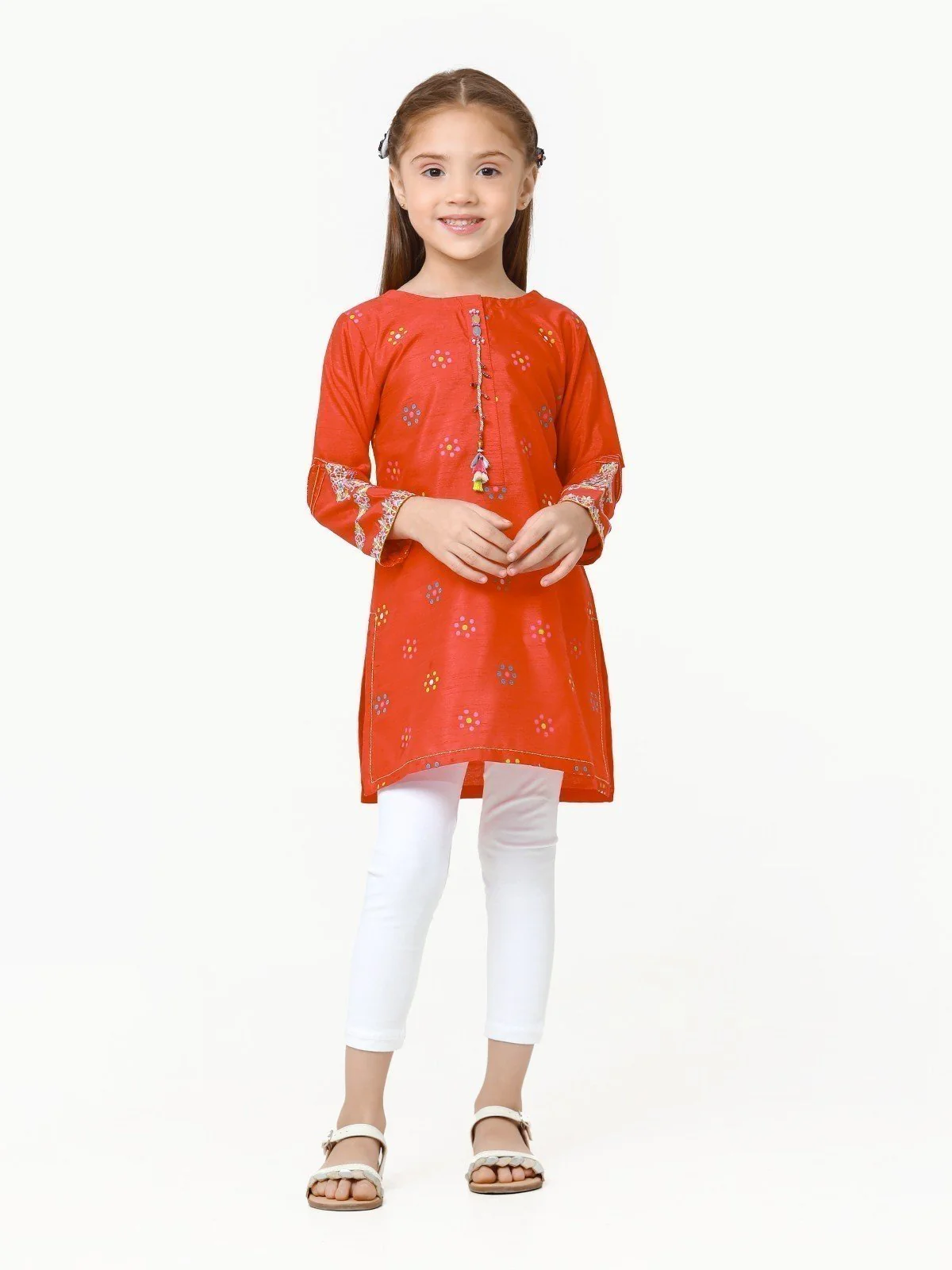 Embroidered Raw Silk Shirt - EGTKE22-70400