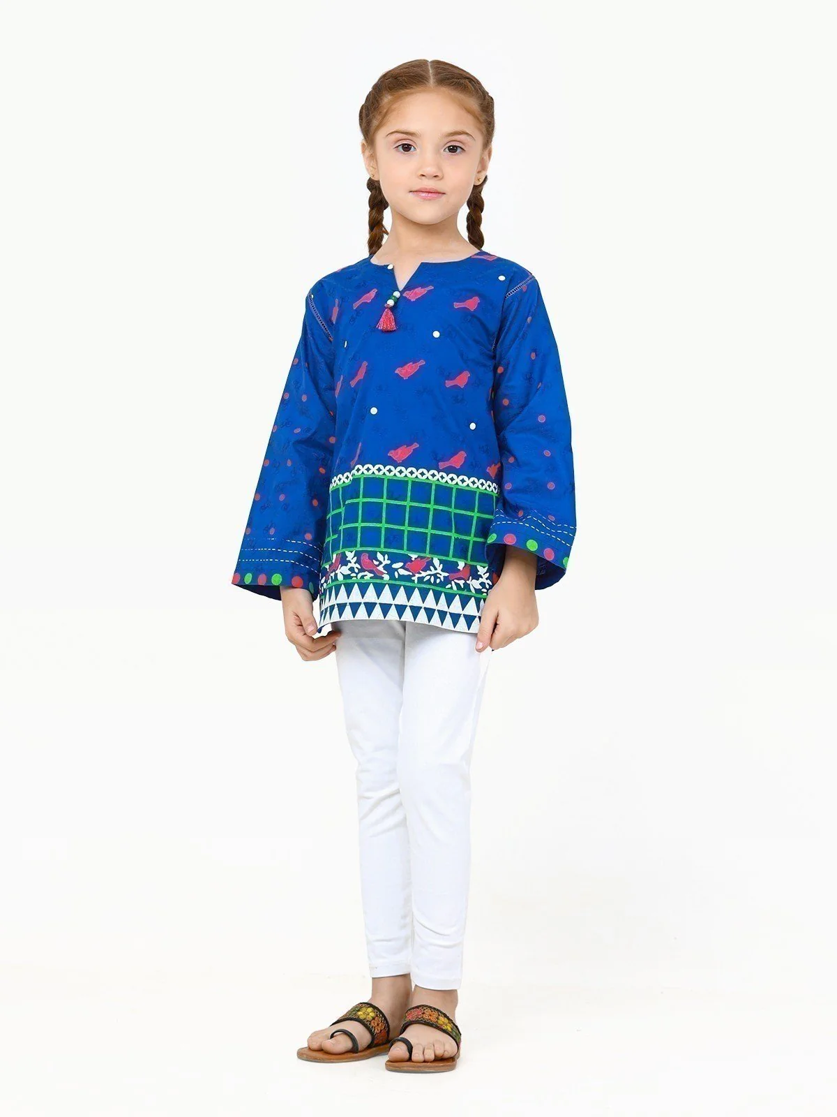 Block Print Dobby Shirt - EGTKP22-70494
