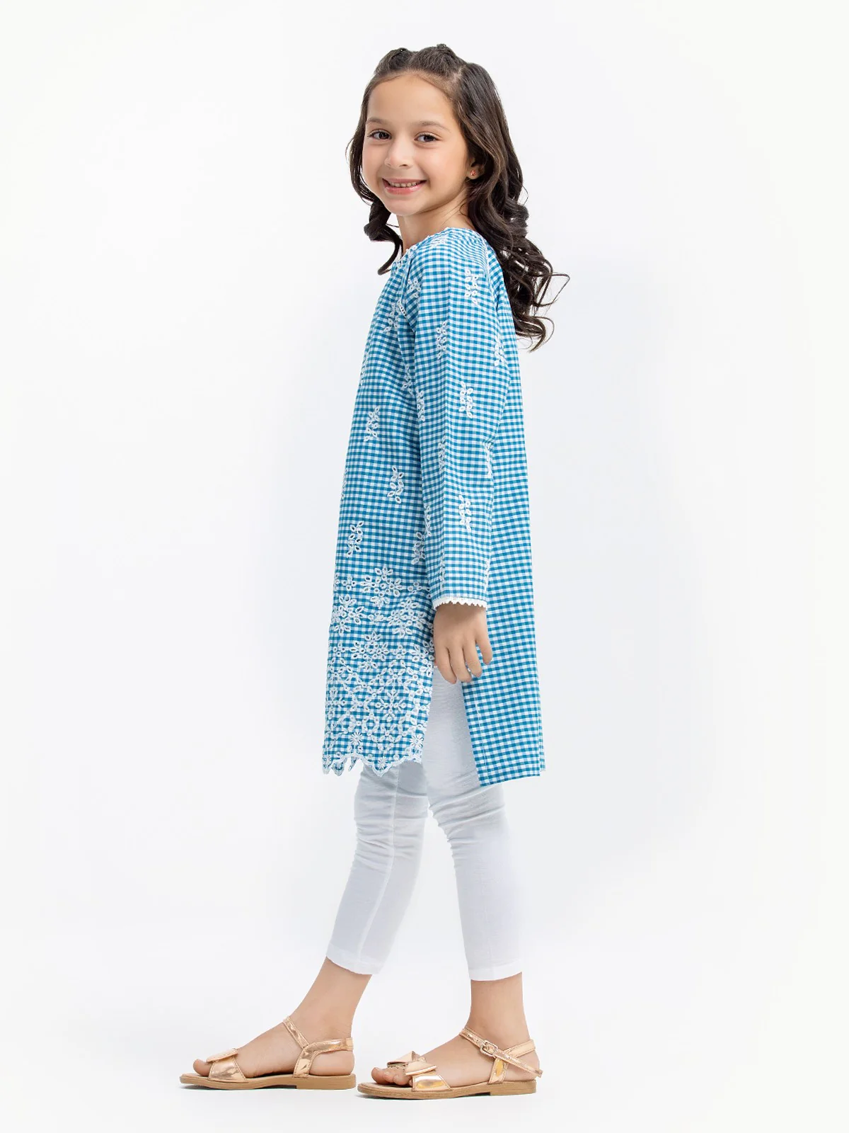 Embroidered Cotton Shirt - EGTKE23-70623S - Image 4