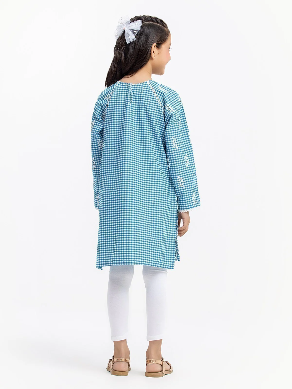 Embroidered Cotton Shirt - EGTKE23-70623S - Image 6
