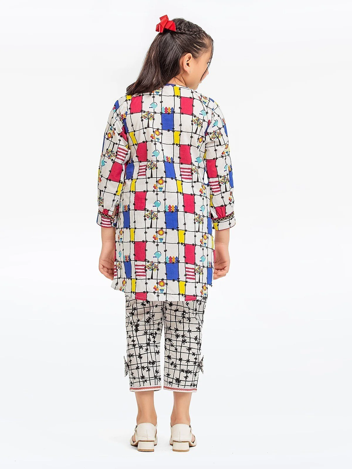 Printed Cambric Shirt Trouser - EGTKP23-70338ST - Image 6