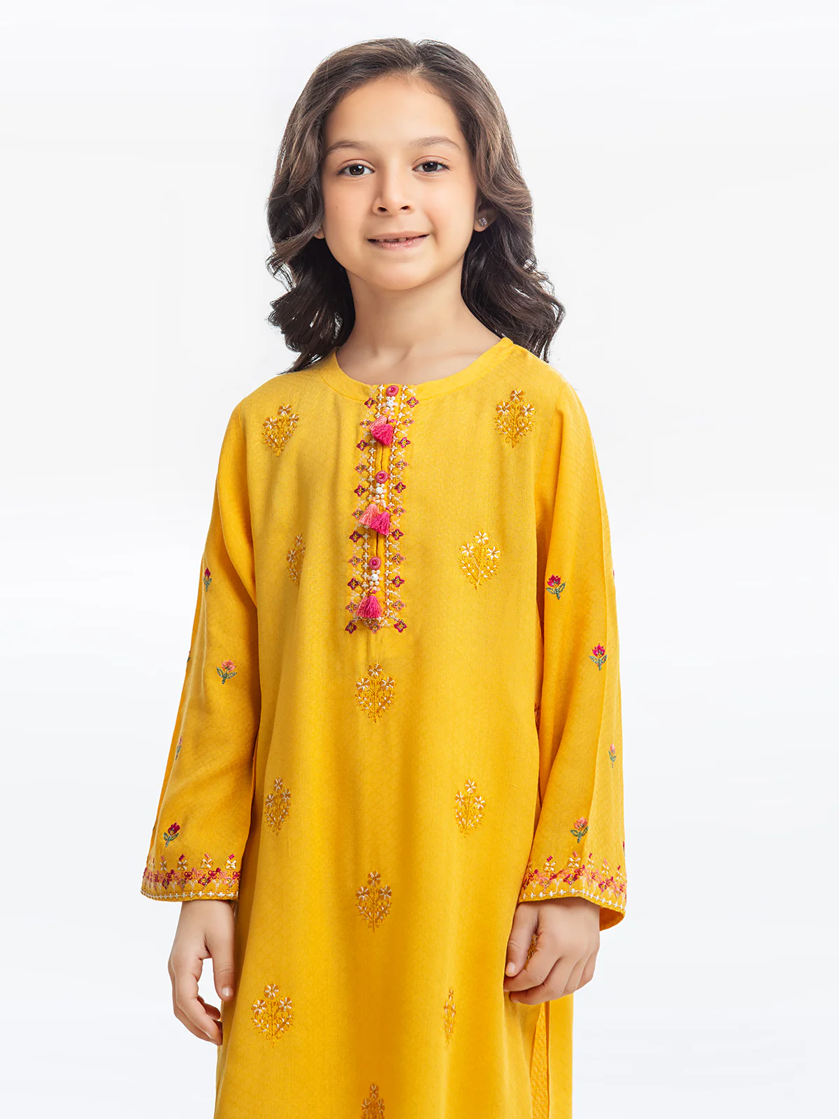 Embroidered Dobby Shirt Trouser - EGTKE23-70612 - Image 4