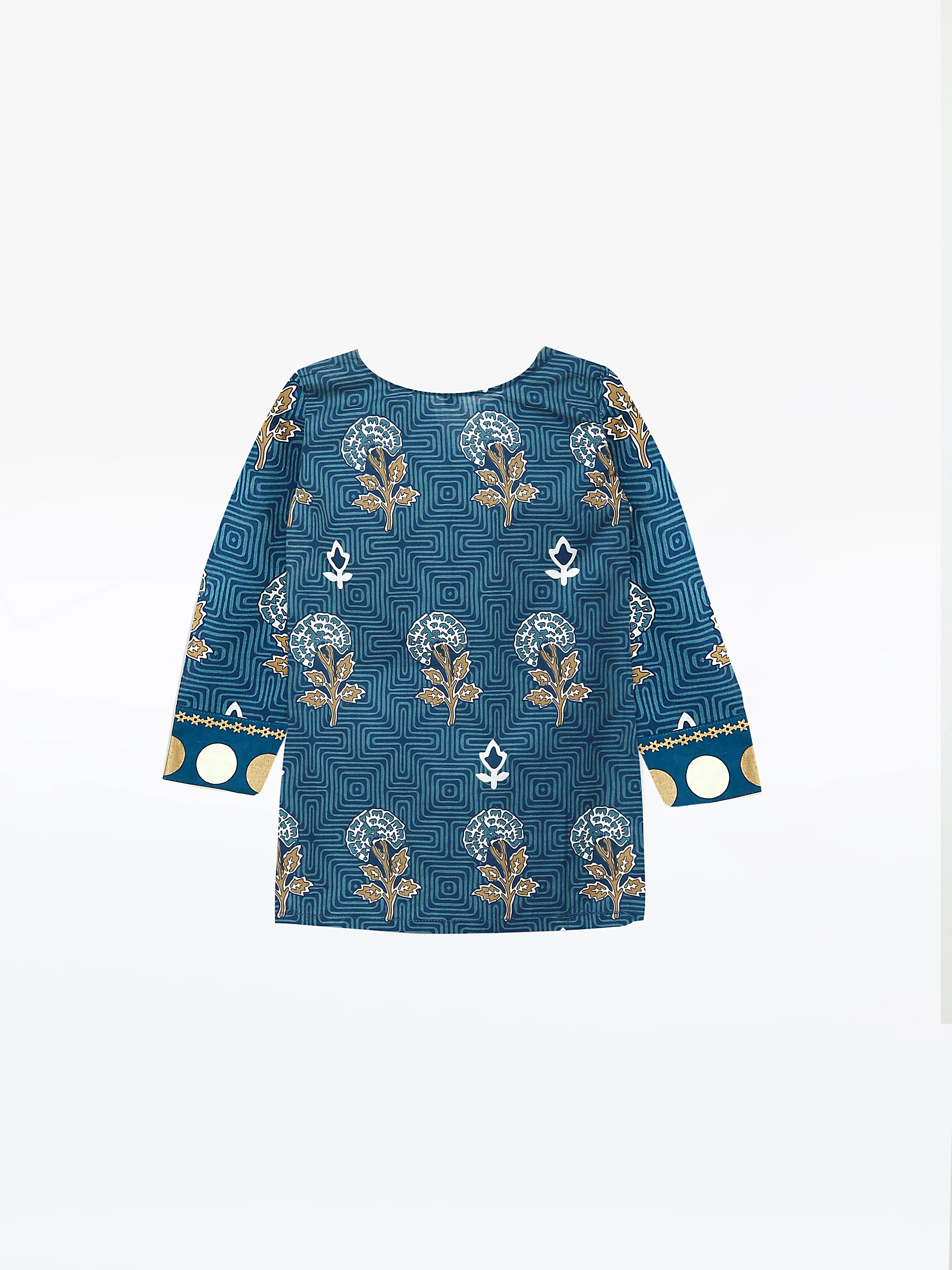 Printed Lawn Shirt - EGTKP23-70651S - Image 2