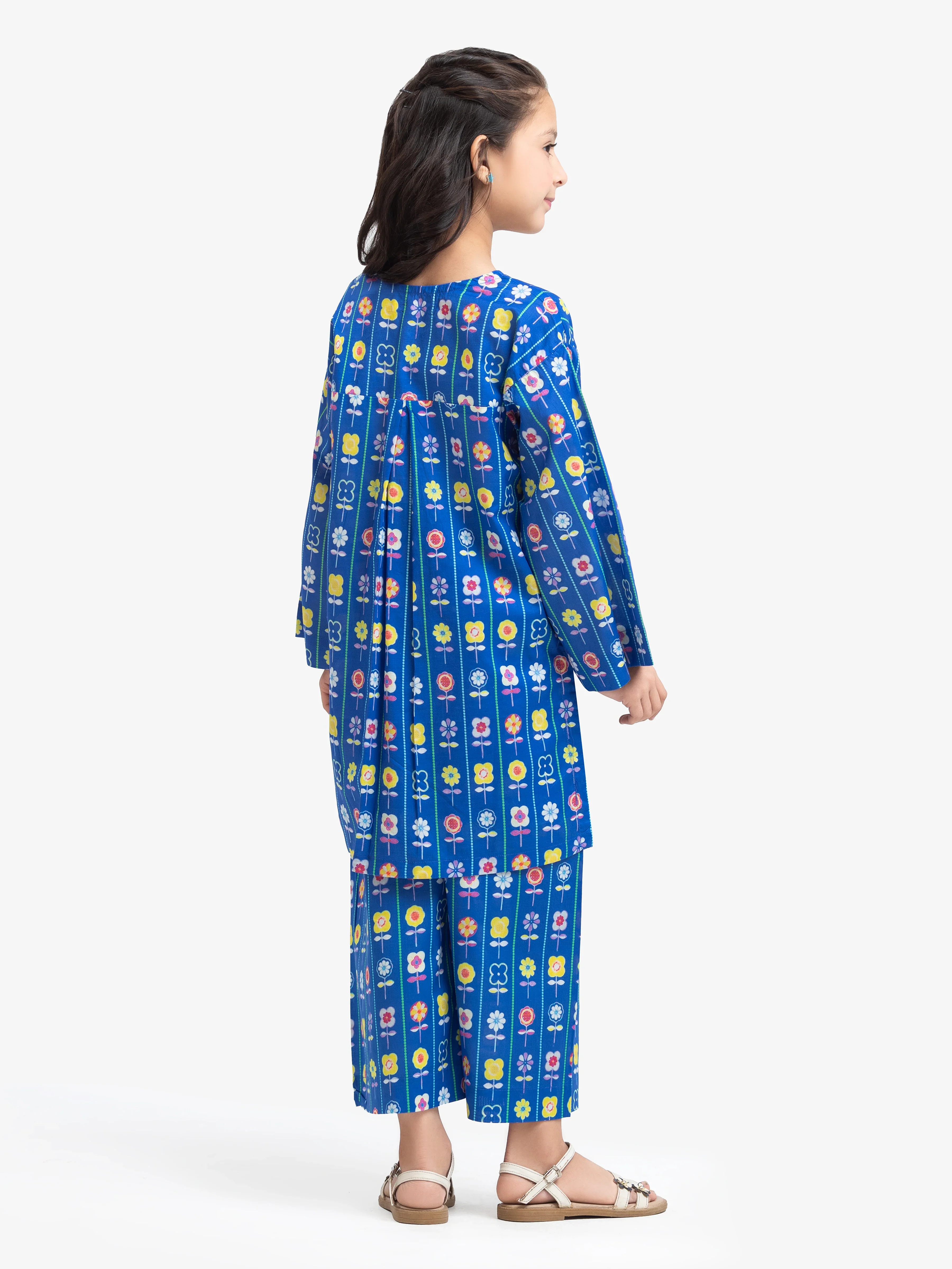 Printed Lawn Co-Ord Set - EGTKP24-70946ST - Image 5