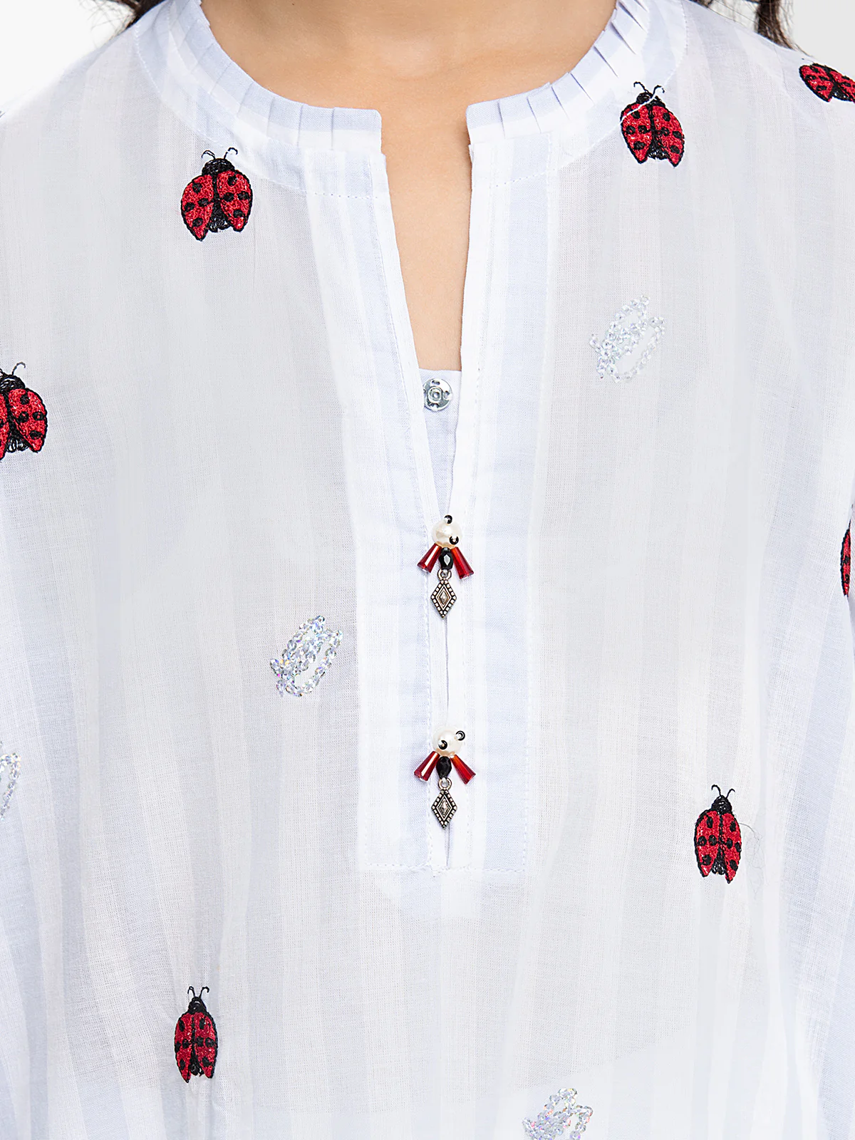 Embroidered Lawn Shirt - EGTKE23-70709S - Image 4