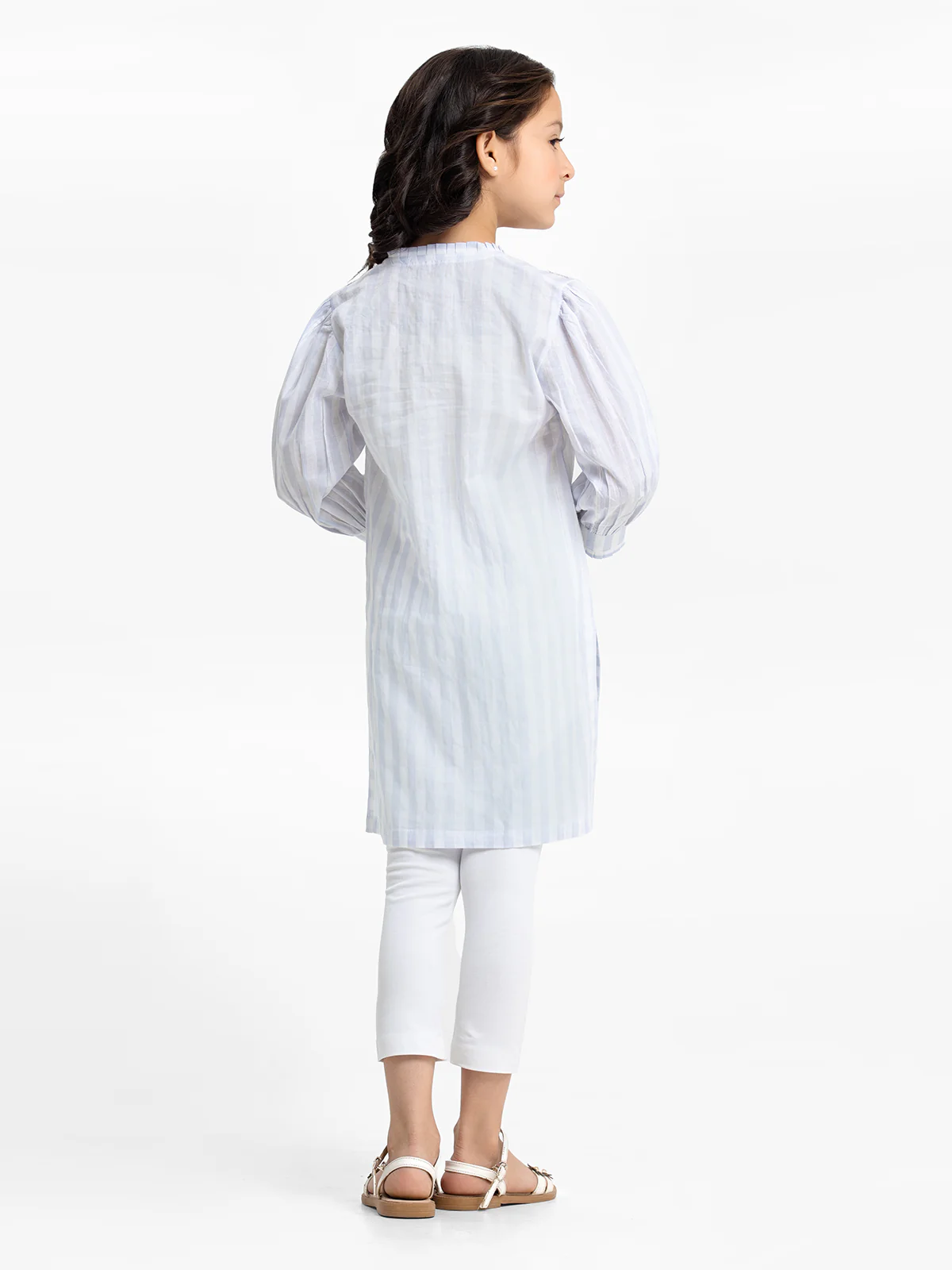 Embroidered Lawn Shirt - EGTKE23-70709S - Image 6