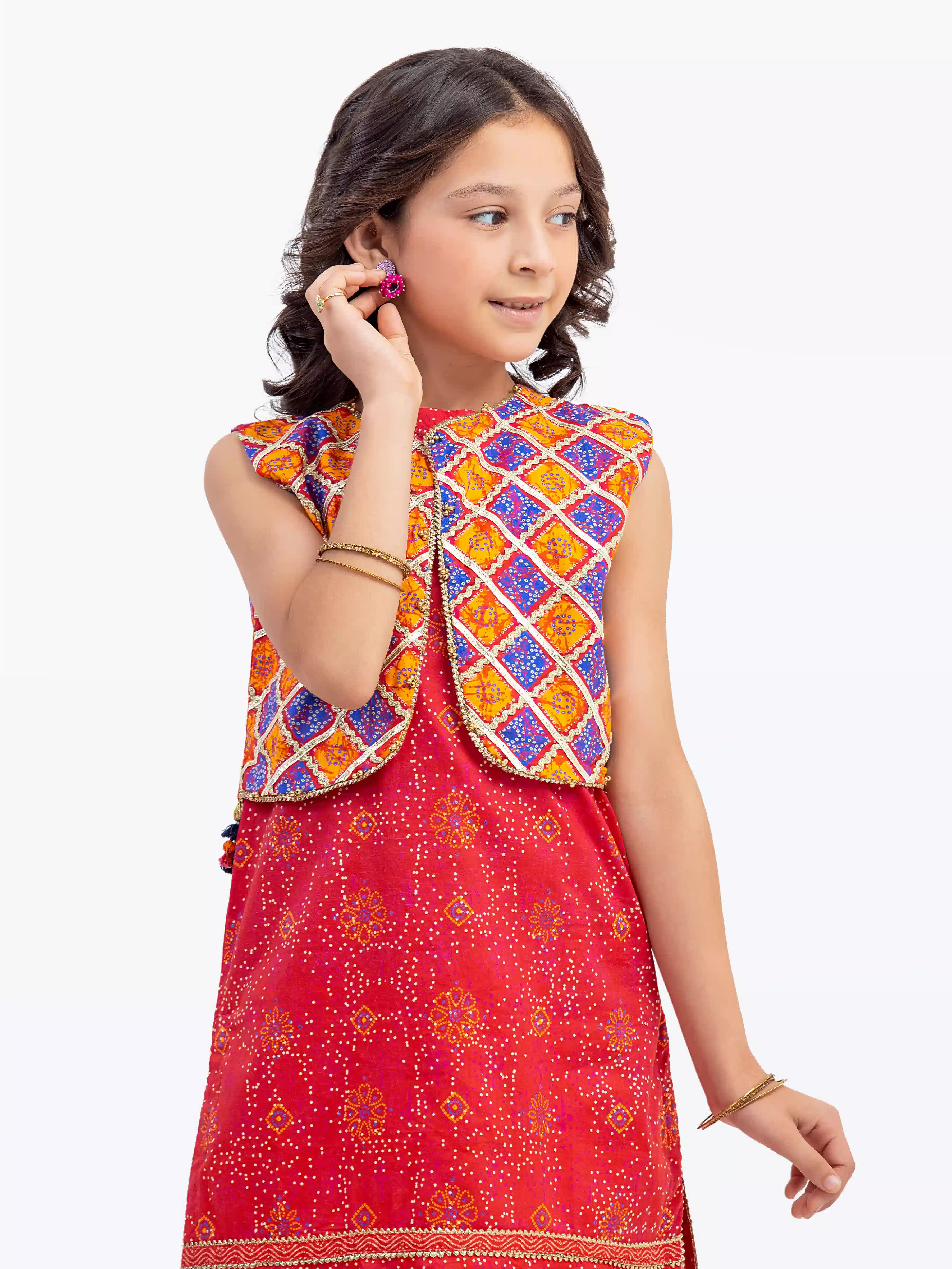Printed Cambric Co-Ord Set - EGTKP5-70977AST - Image 3