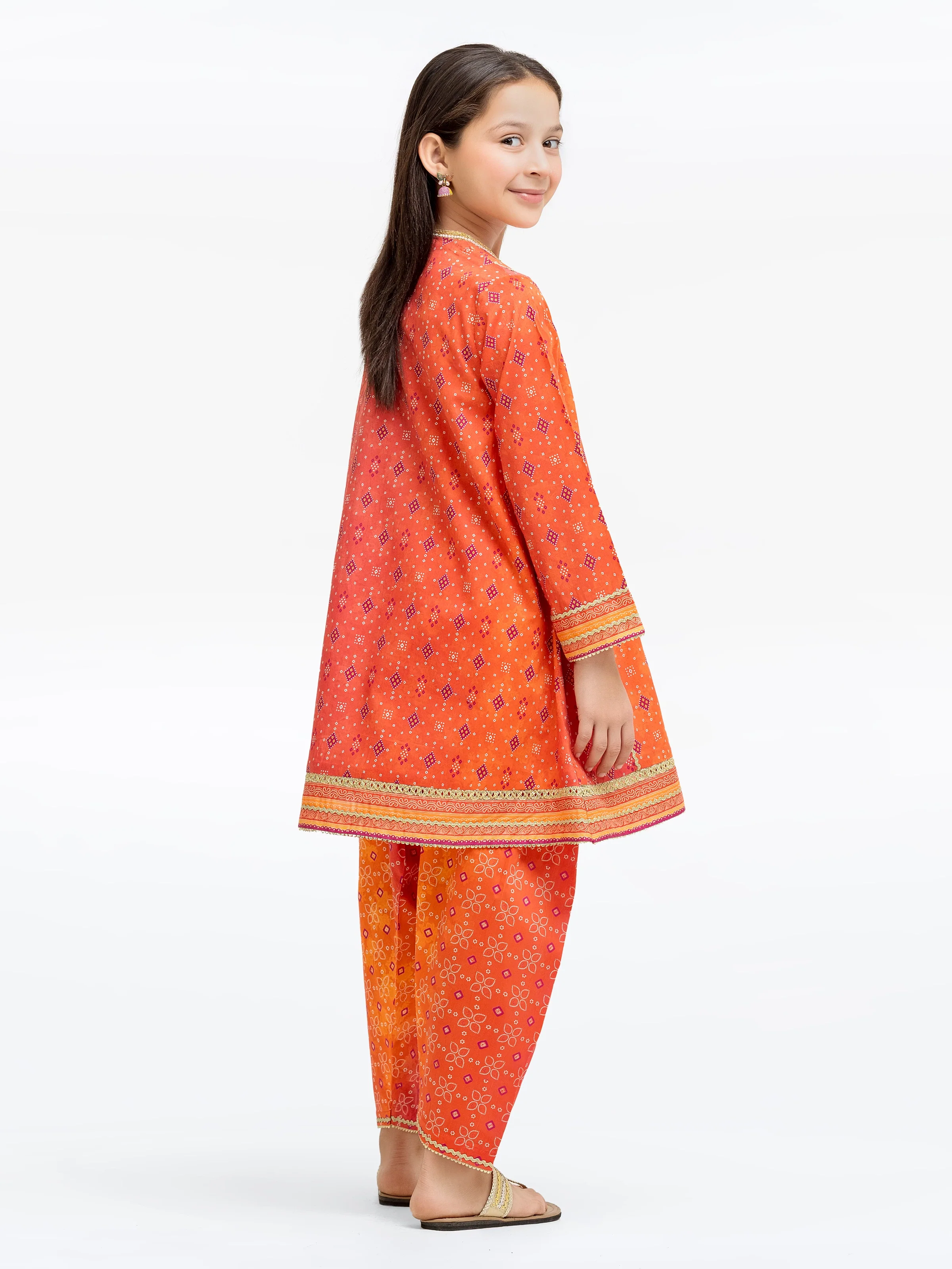 Printed Cambric Shirt Trouser - EGTKP5-70978ST - Image 6