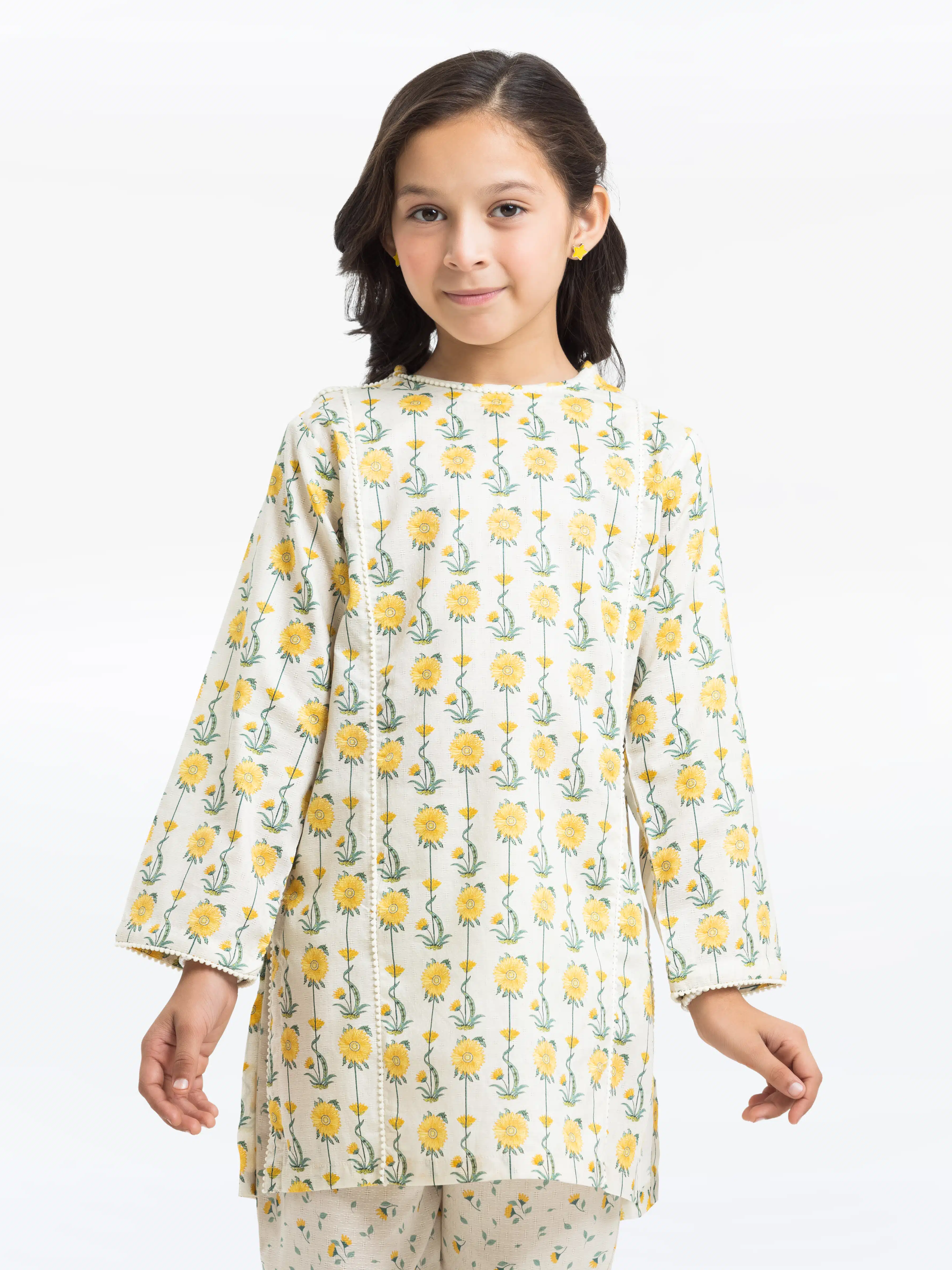 Printed Dobby Co-Ord Set - EGTKP24-70912ST - Image 2