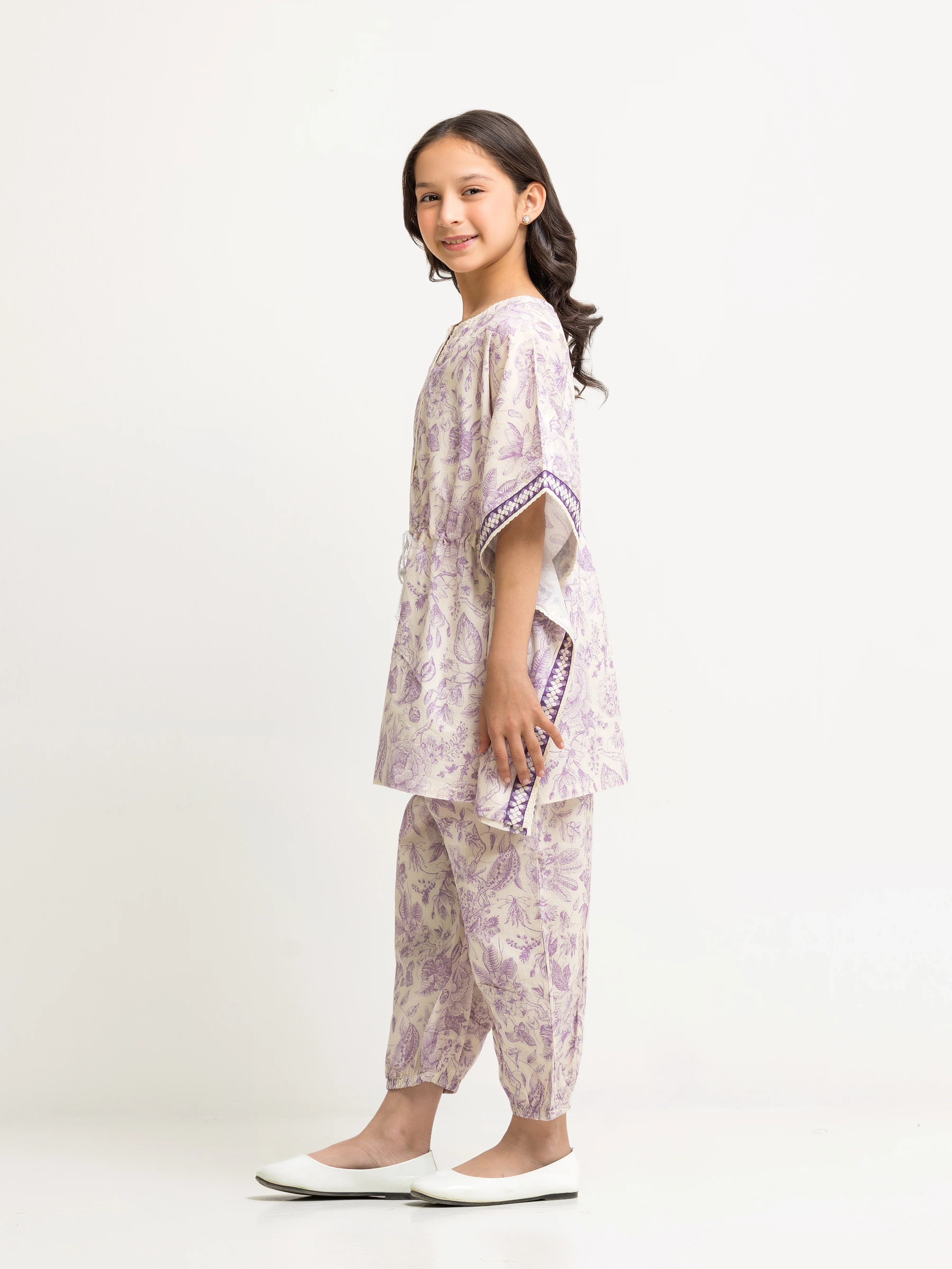 Printed Lawn Co-Ord Set - EGTKP5-73005ST - Image 4