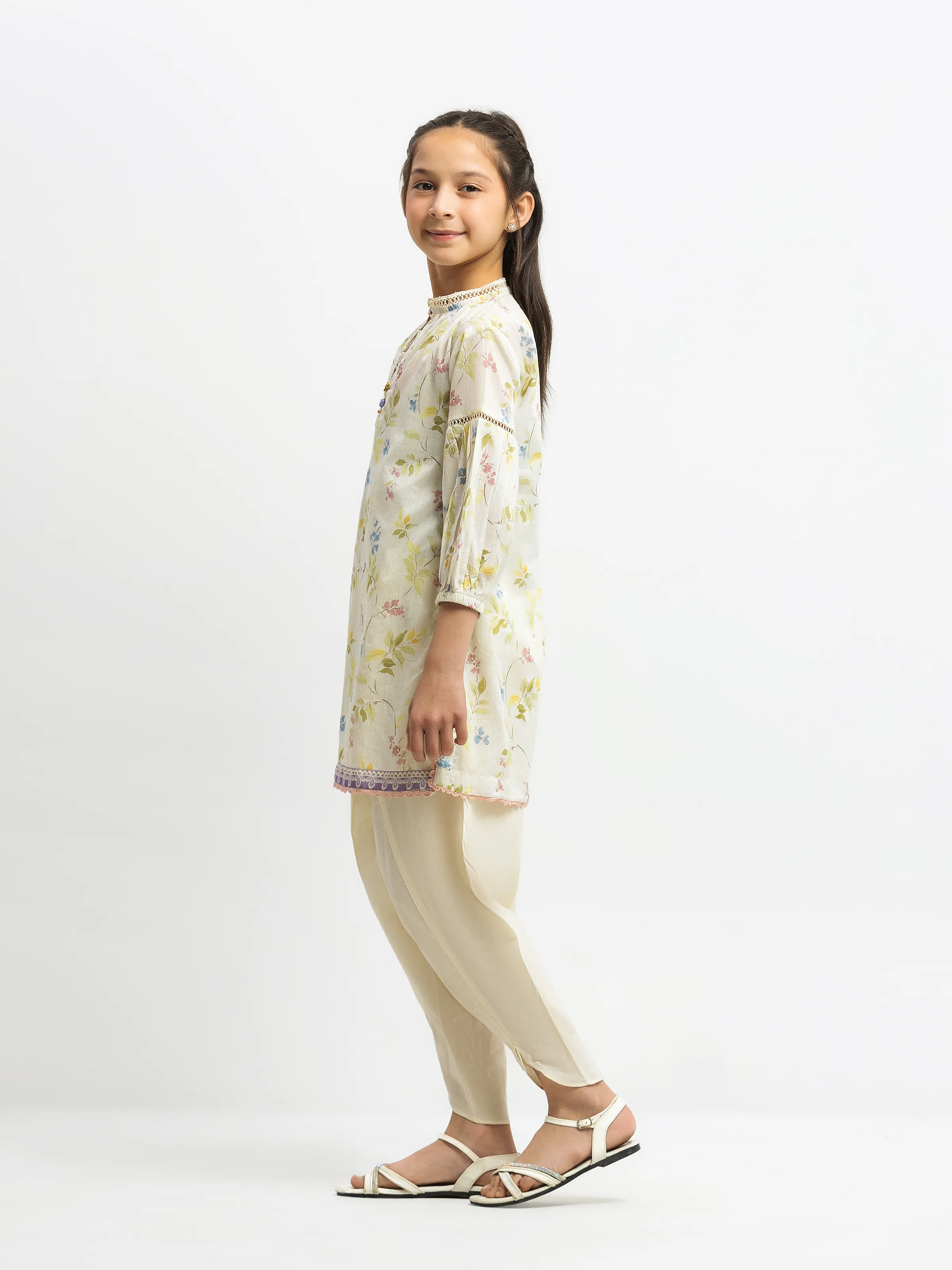 Printed Lawn Co-Ord Set - EGTKP5-73017ST - Image 4