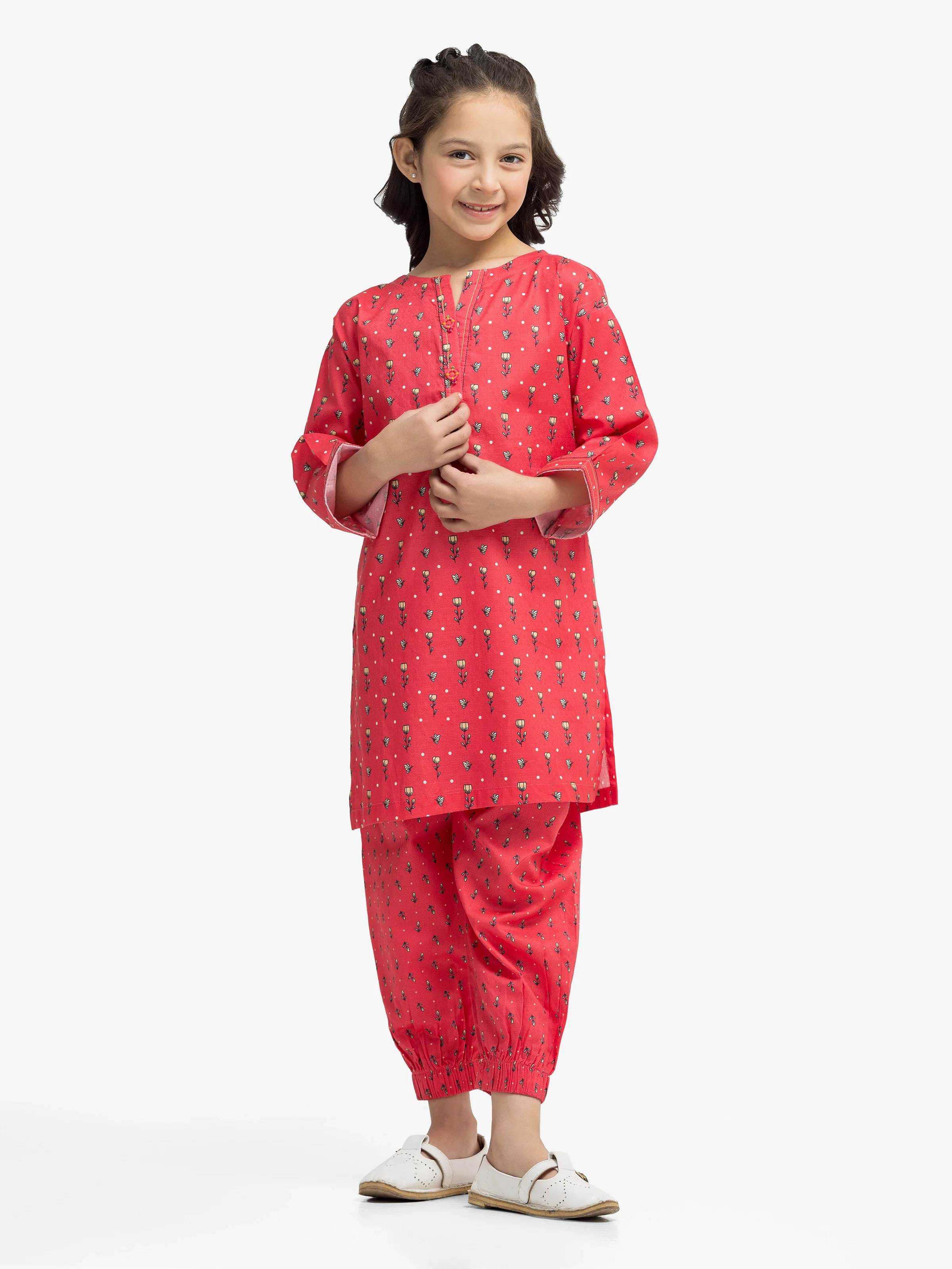 Printed Dobby Shirt - EGTKP24-70916S - Image 2