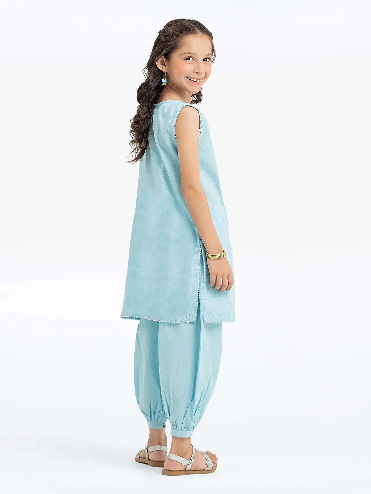 Solid Dobby Shirt Trouser - EGTKS24-70750ST - Image 5