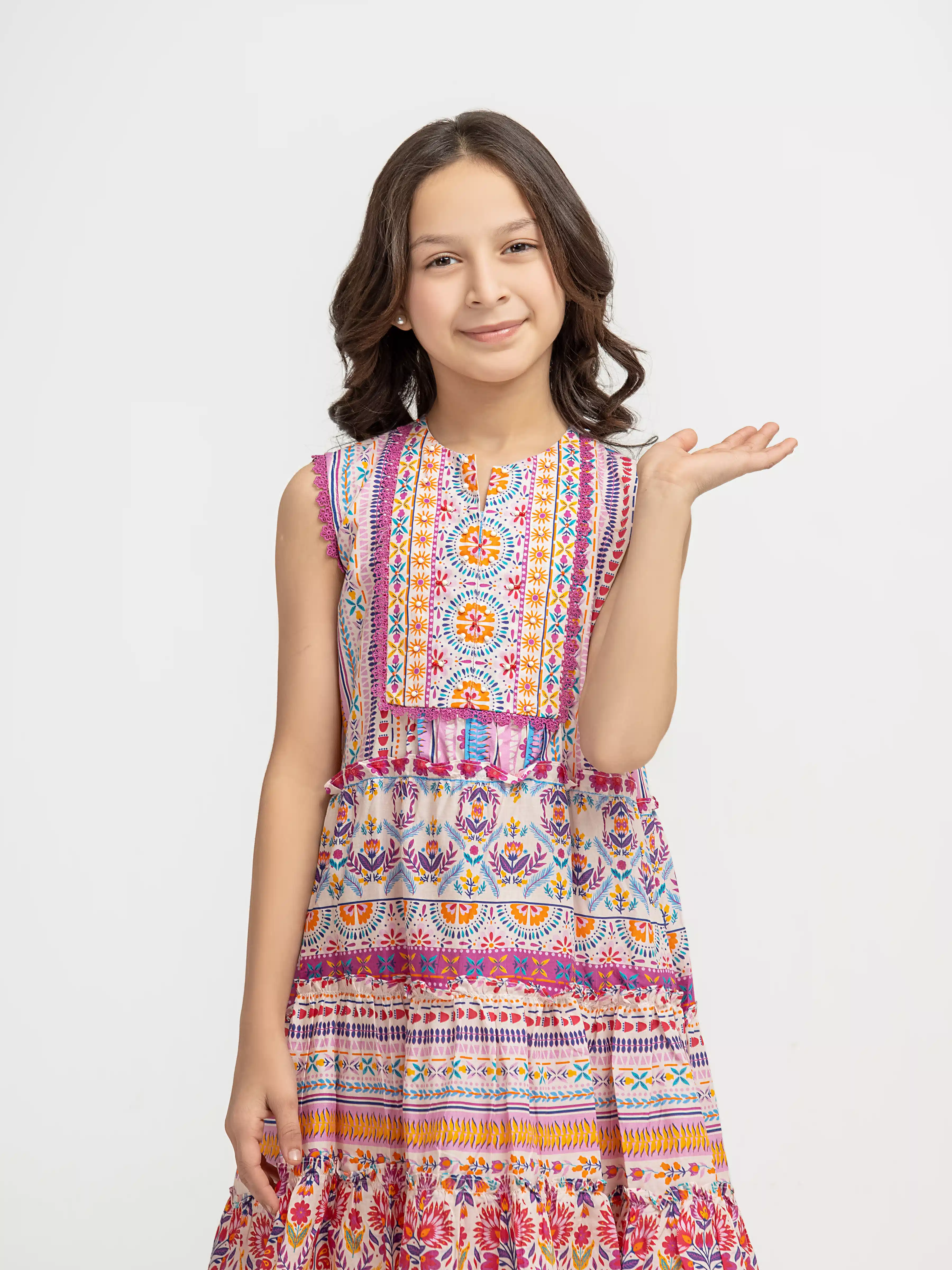 Printed Lawn Co-Ord Set - EGTKP5-70997ST - Image 2