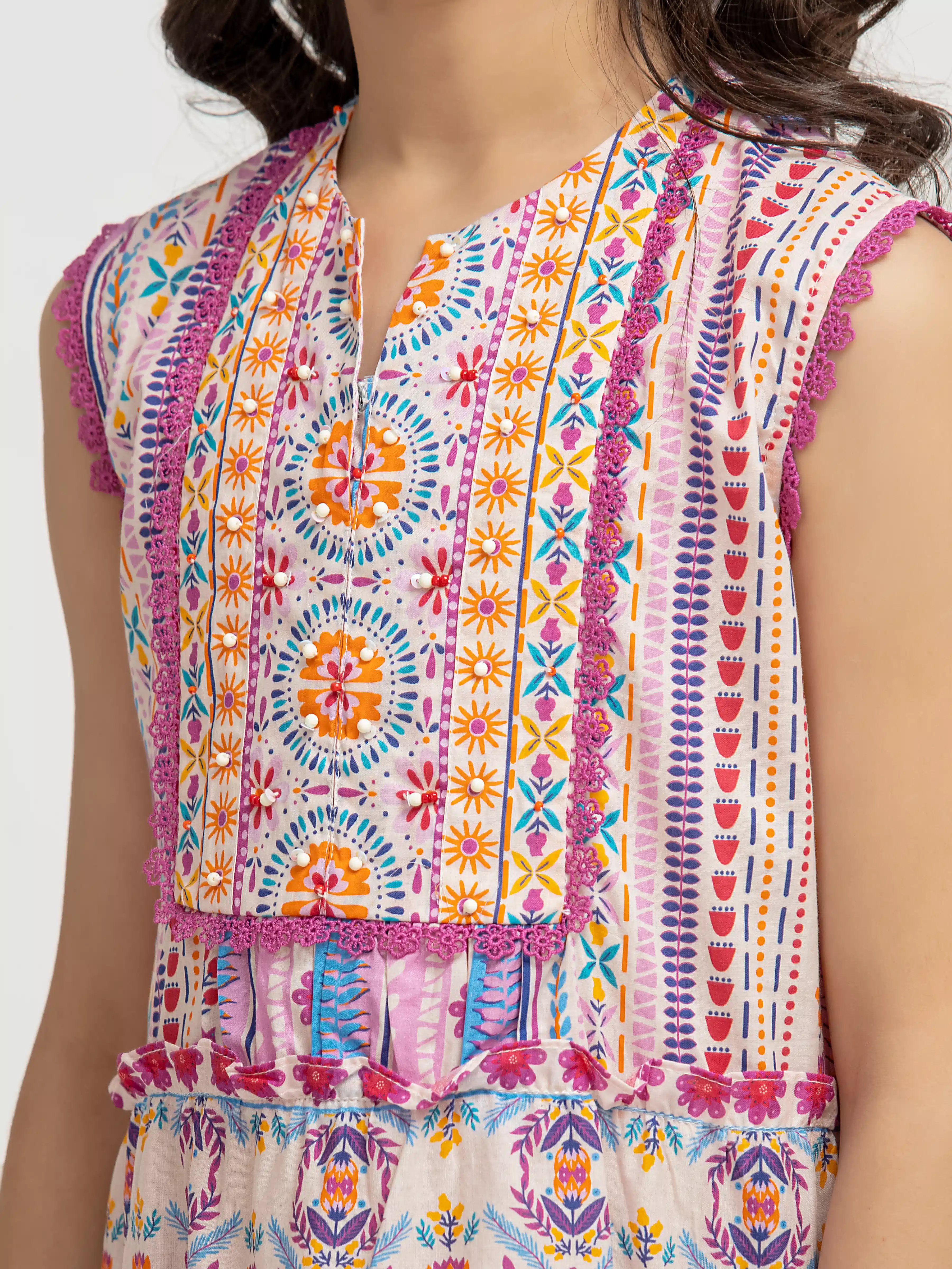 Printed Lawn Co-Ord Set - EGTKP5-70997ST - Image 3