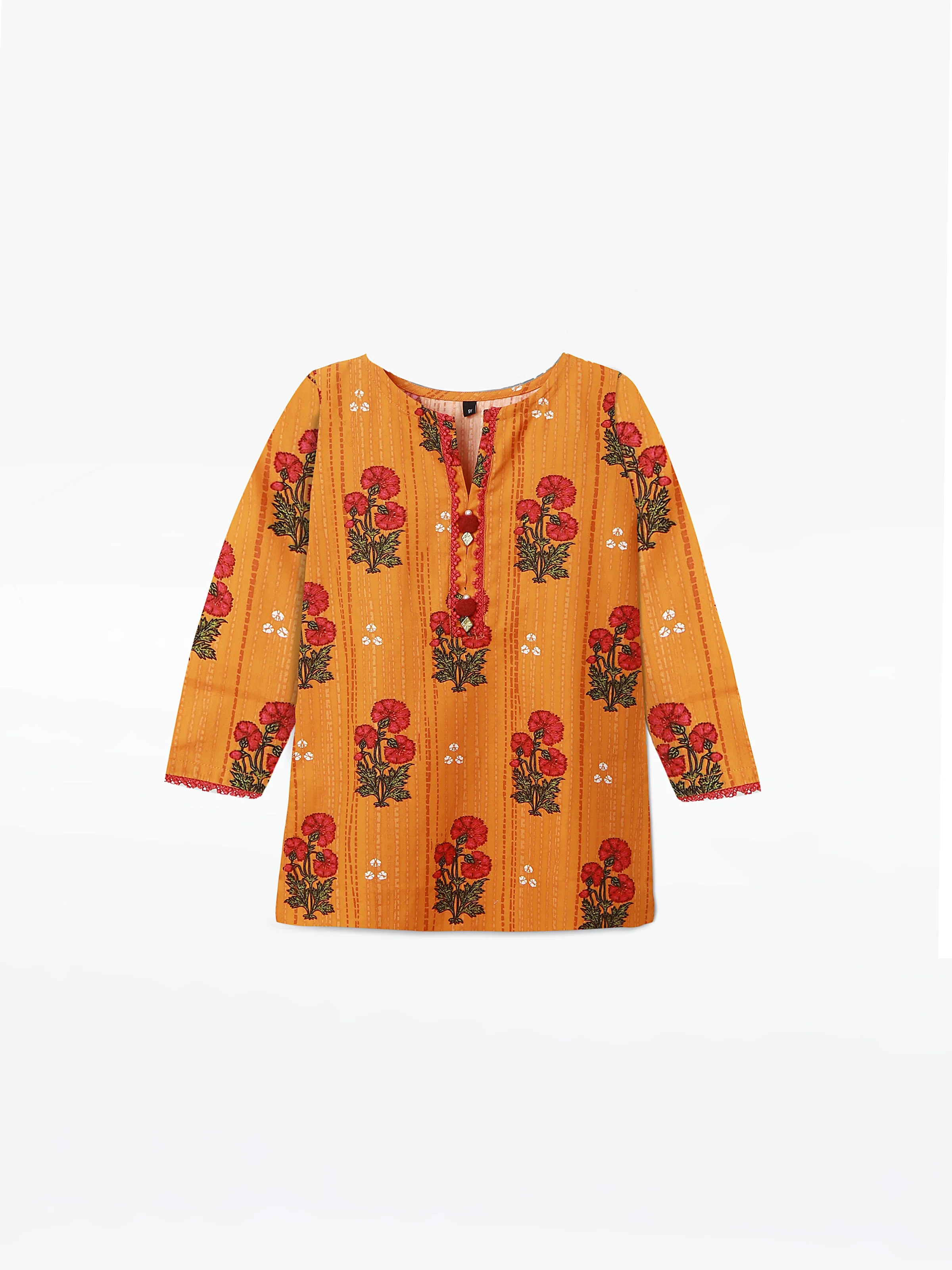 Printed Khaddar Shirt - EGTKP23-70558
