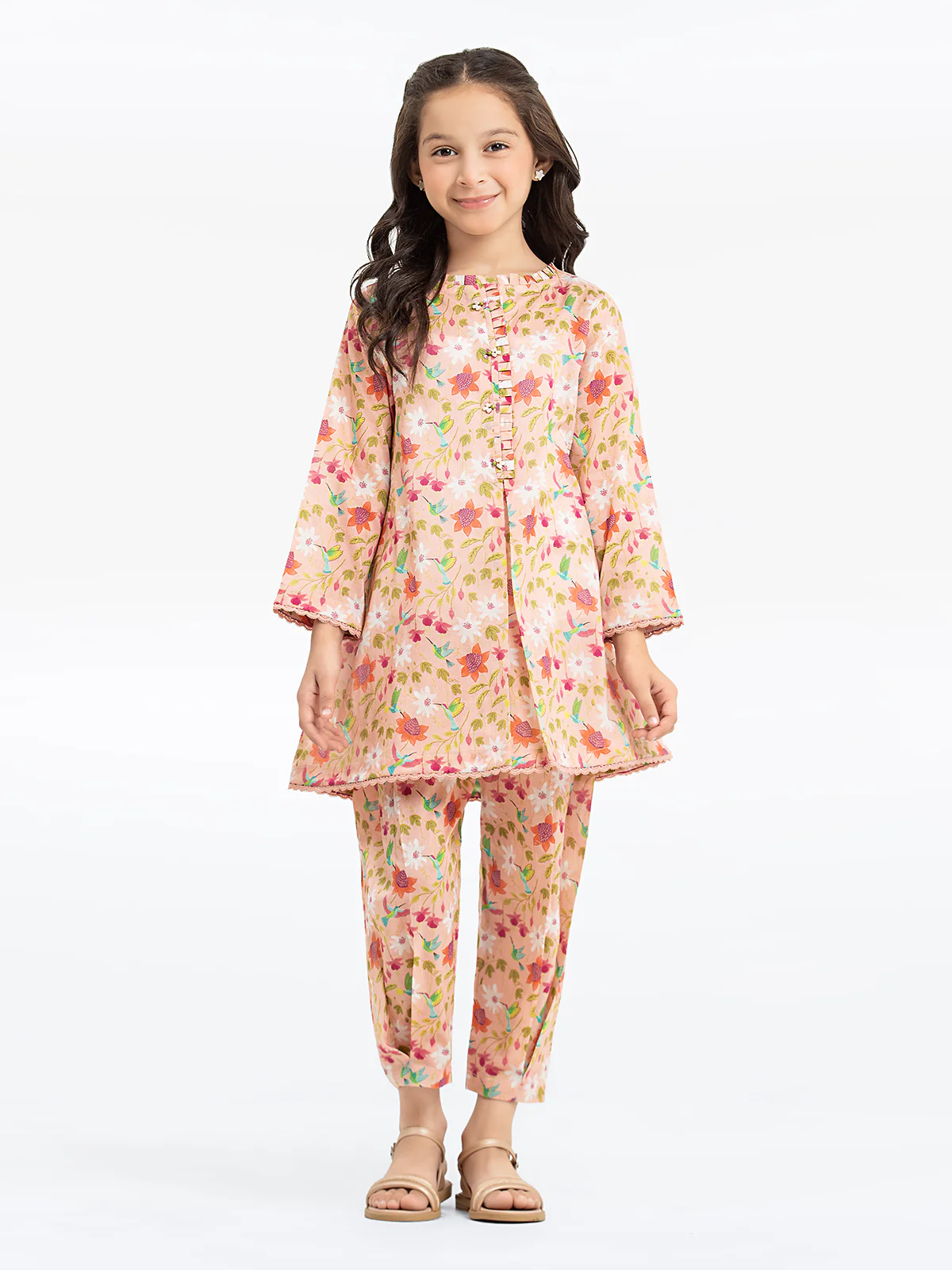 Printed Lawn Co-Ord Set - EGTKP24-70947ST