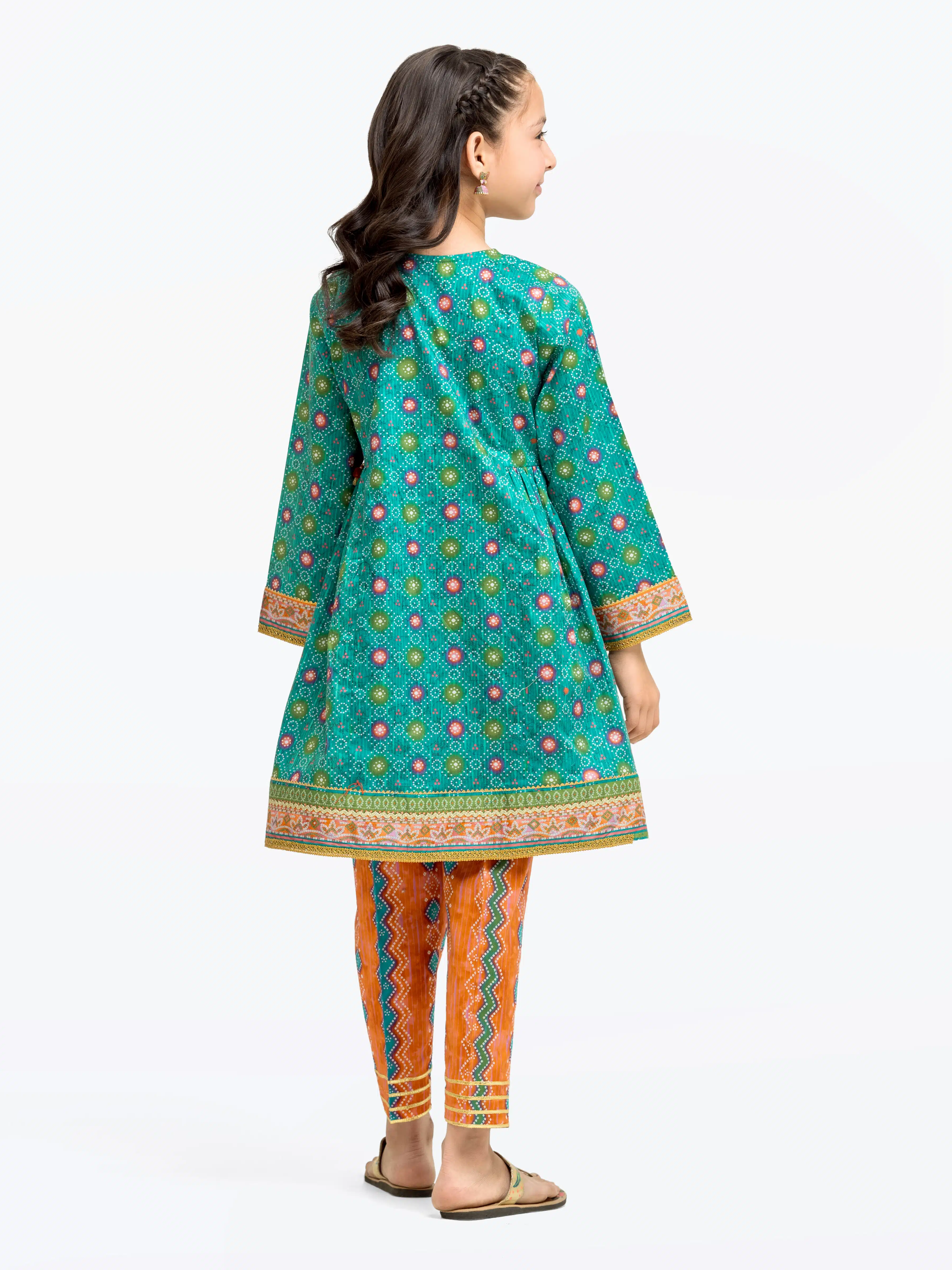 Printed Cambric Shirt Trouser - EGTKP5-70976ST - Image 6