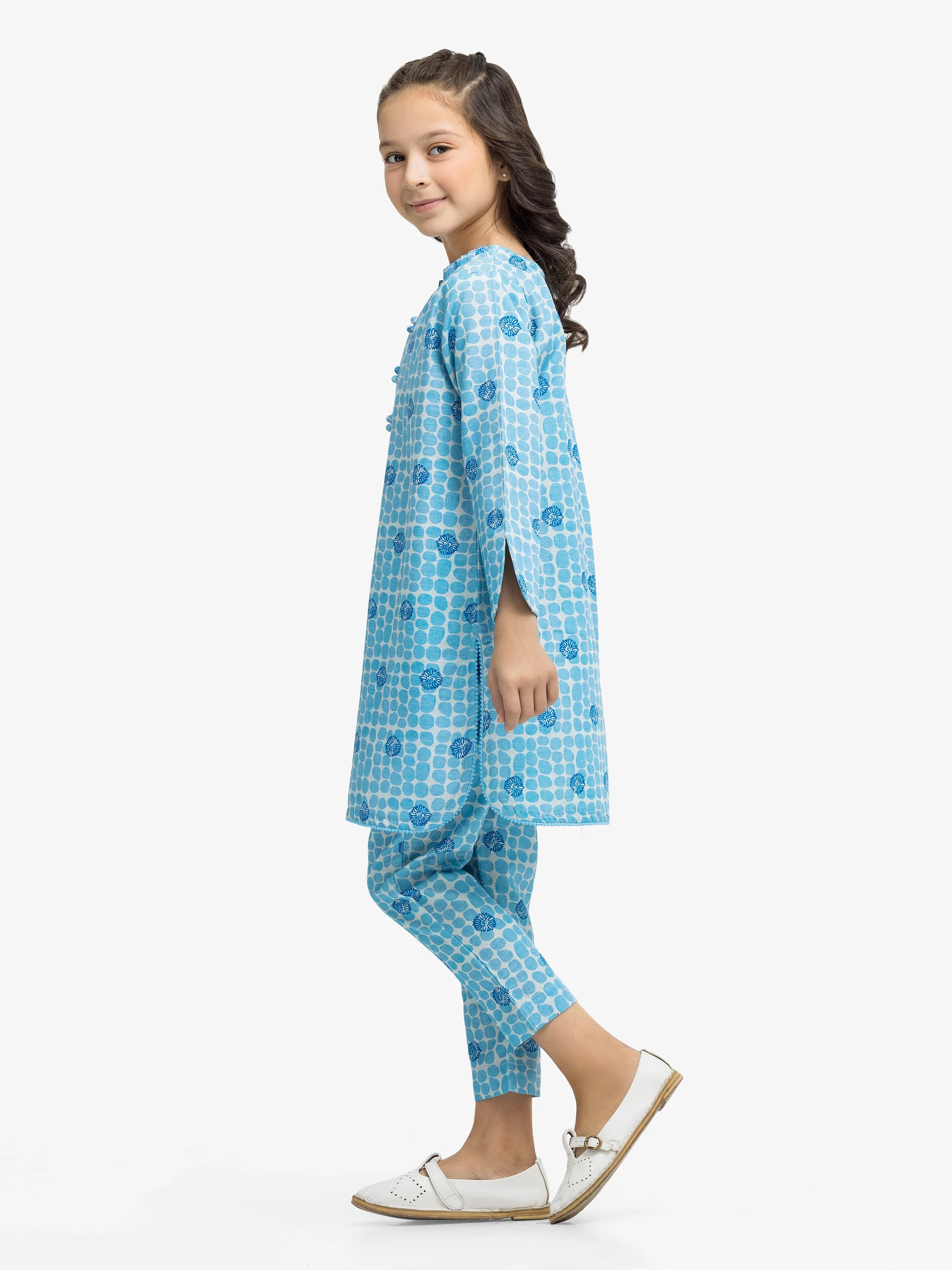 Printed Khaddar Shirt Trouser - EGTKP24-70902ST - Image 4